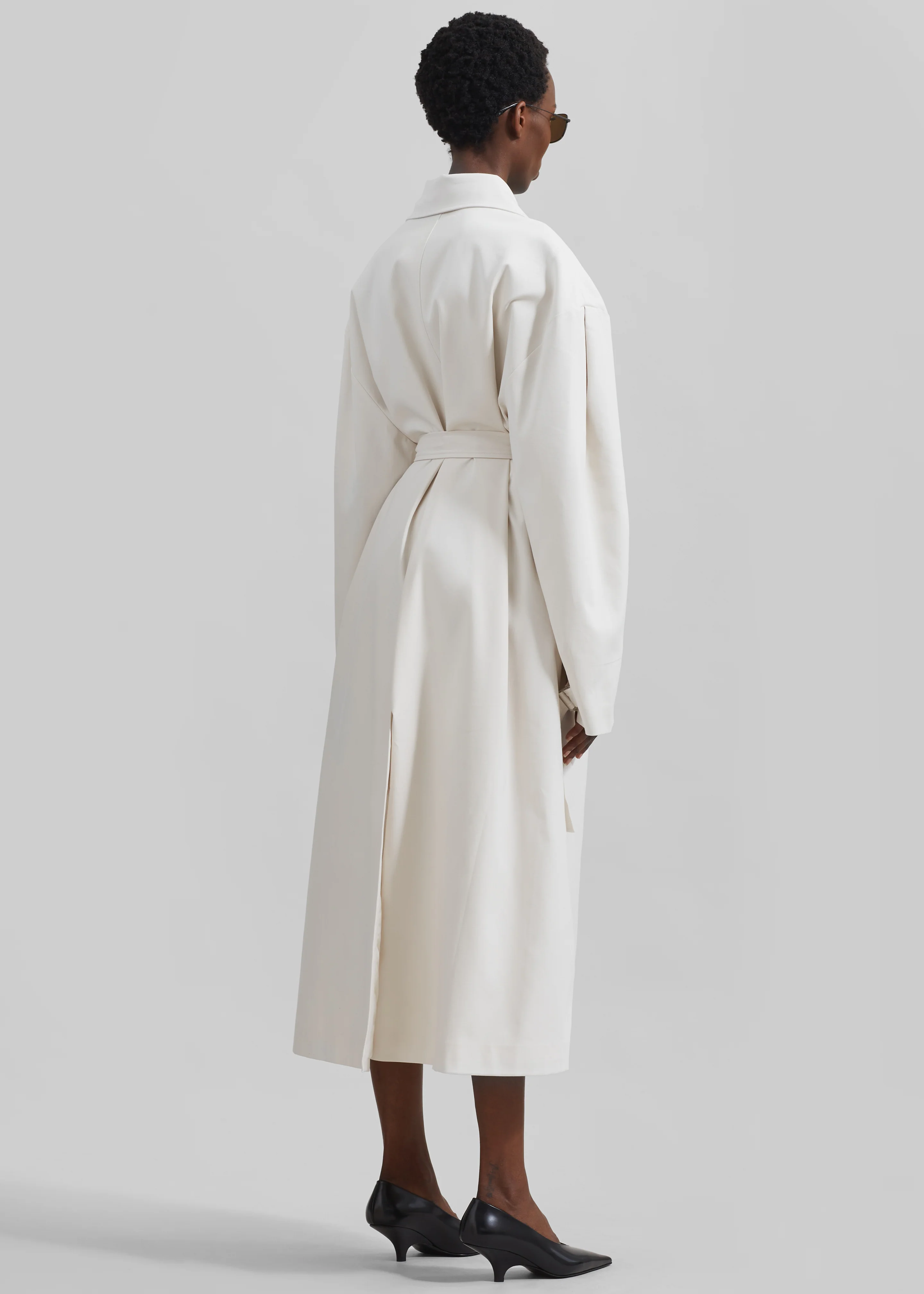 Callyn Trench Coat - Light Beige - Image 9