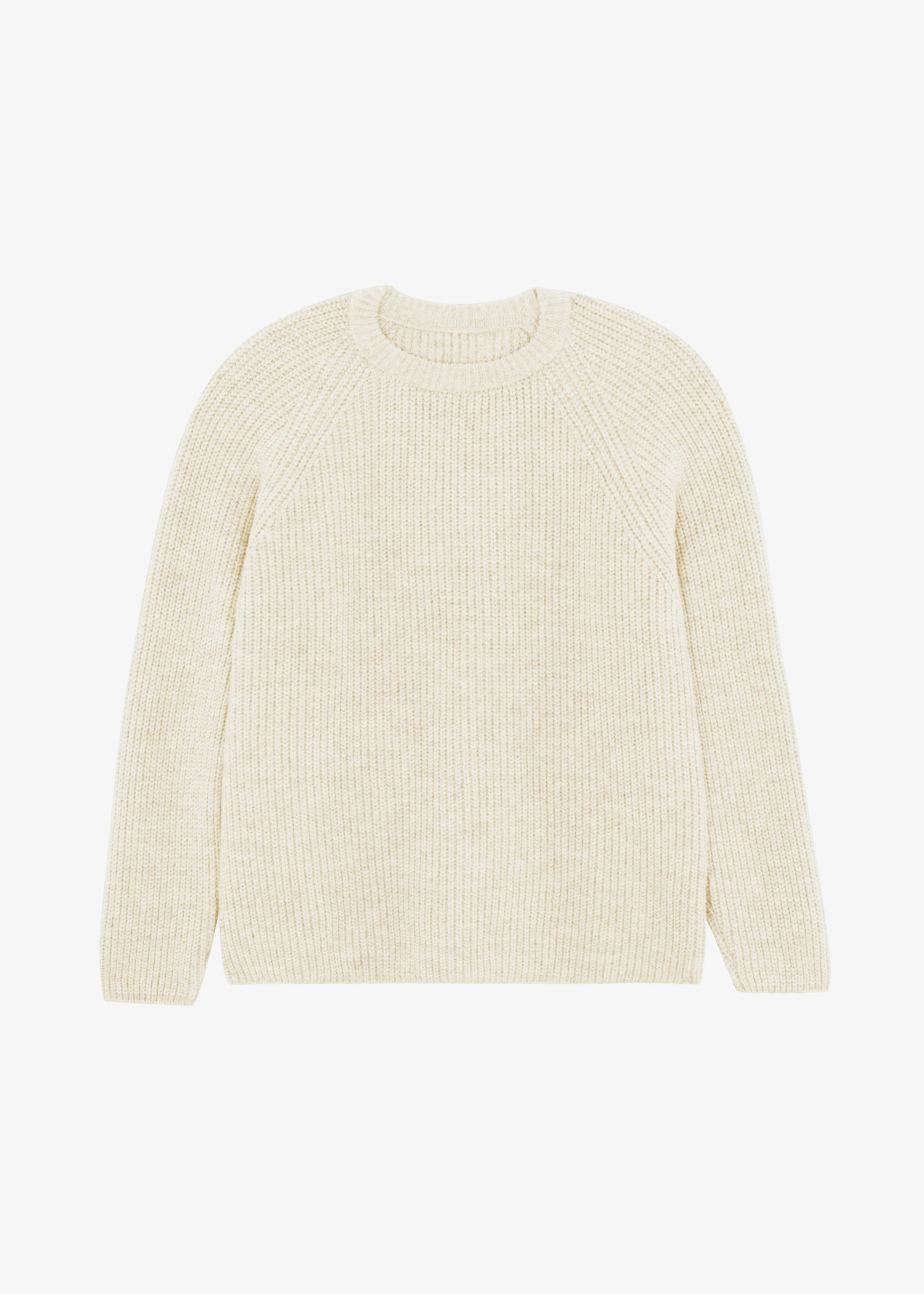 Carter Crew Neck Sweater - Beige - Image 10