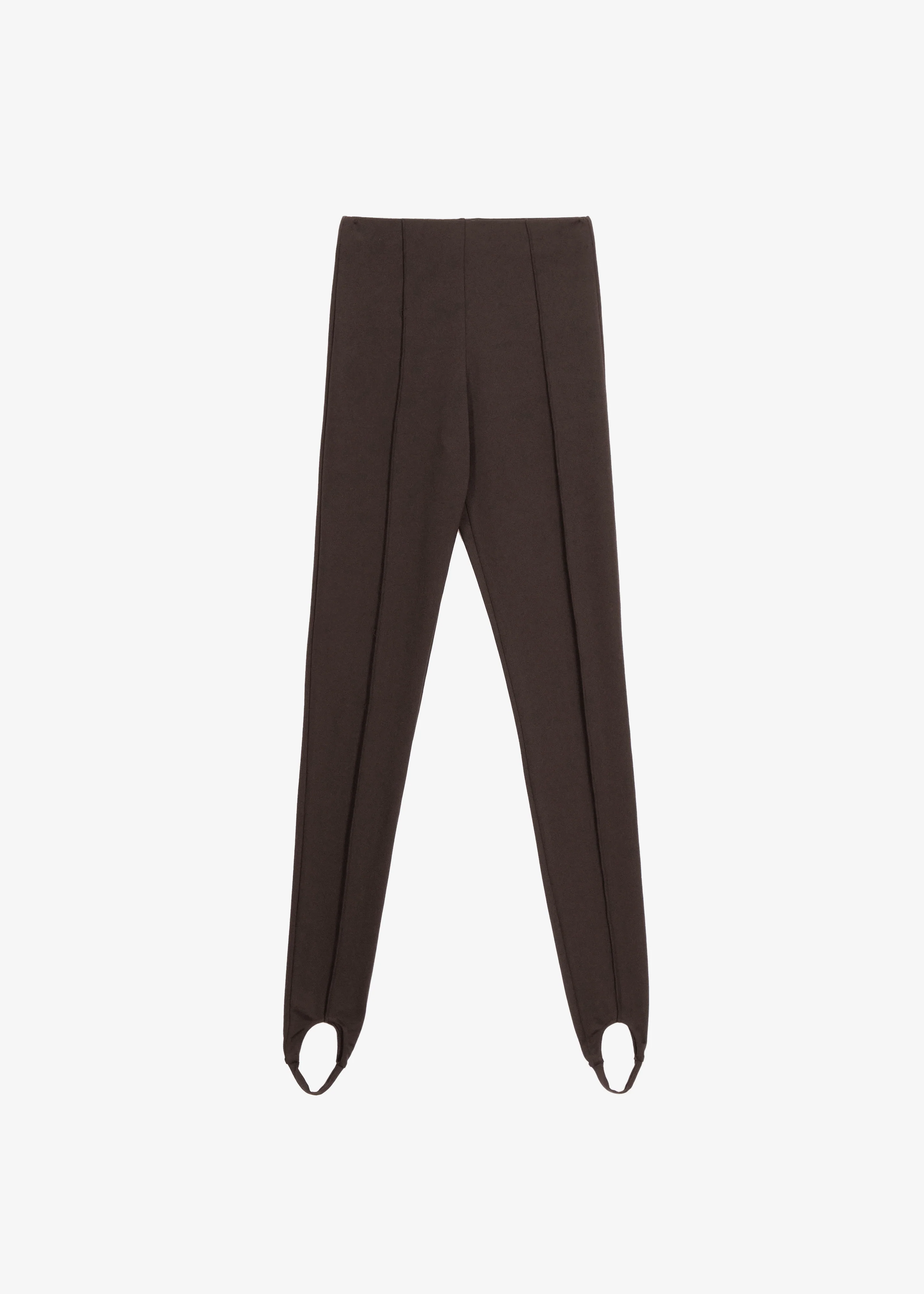 Caserta Stirrup Leggings - Brown - Image 9