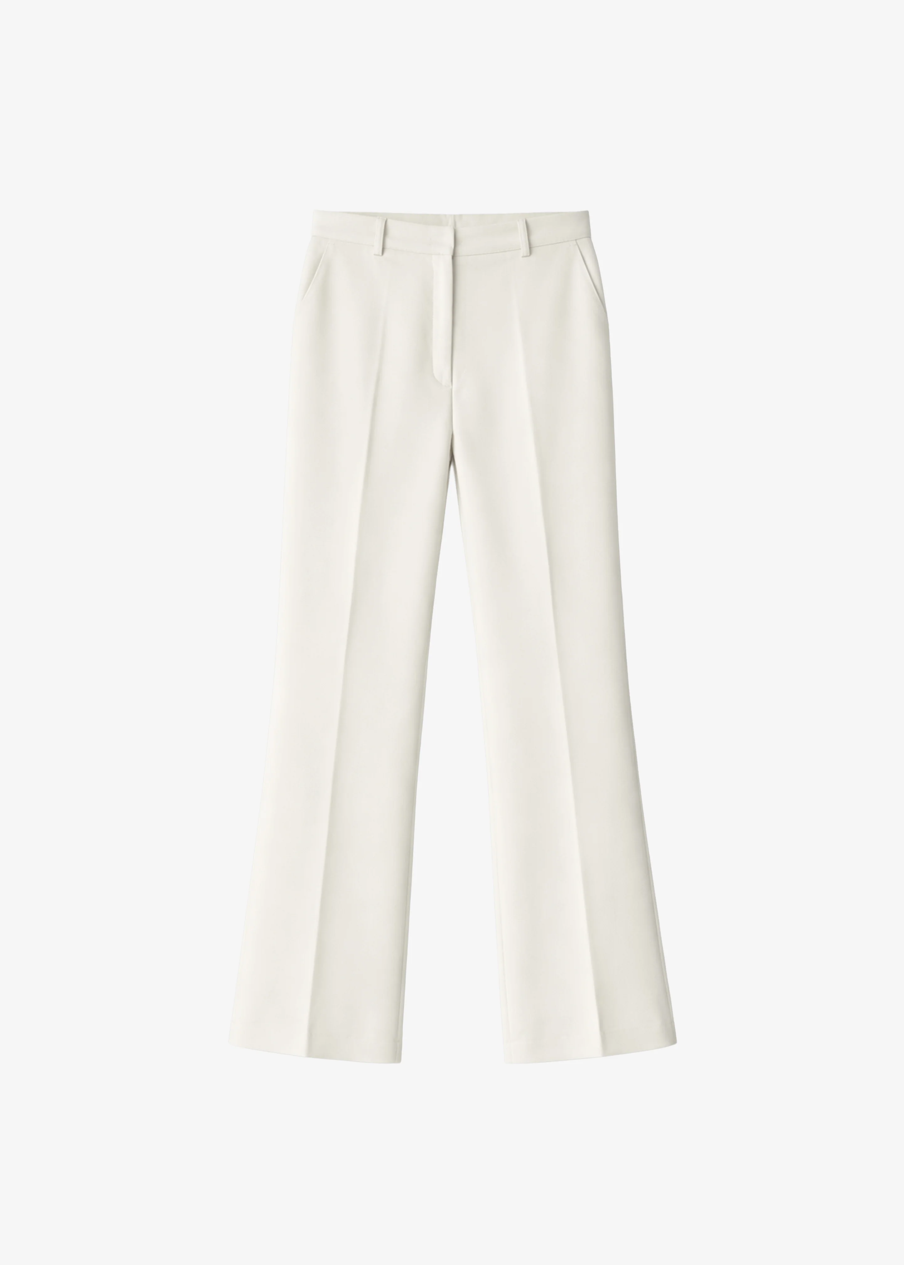 Chesnay Bootcut Pants - Cream - Image 8