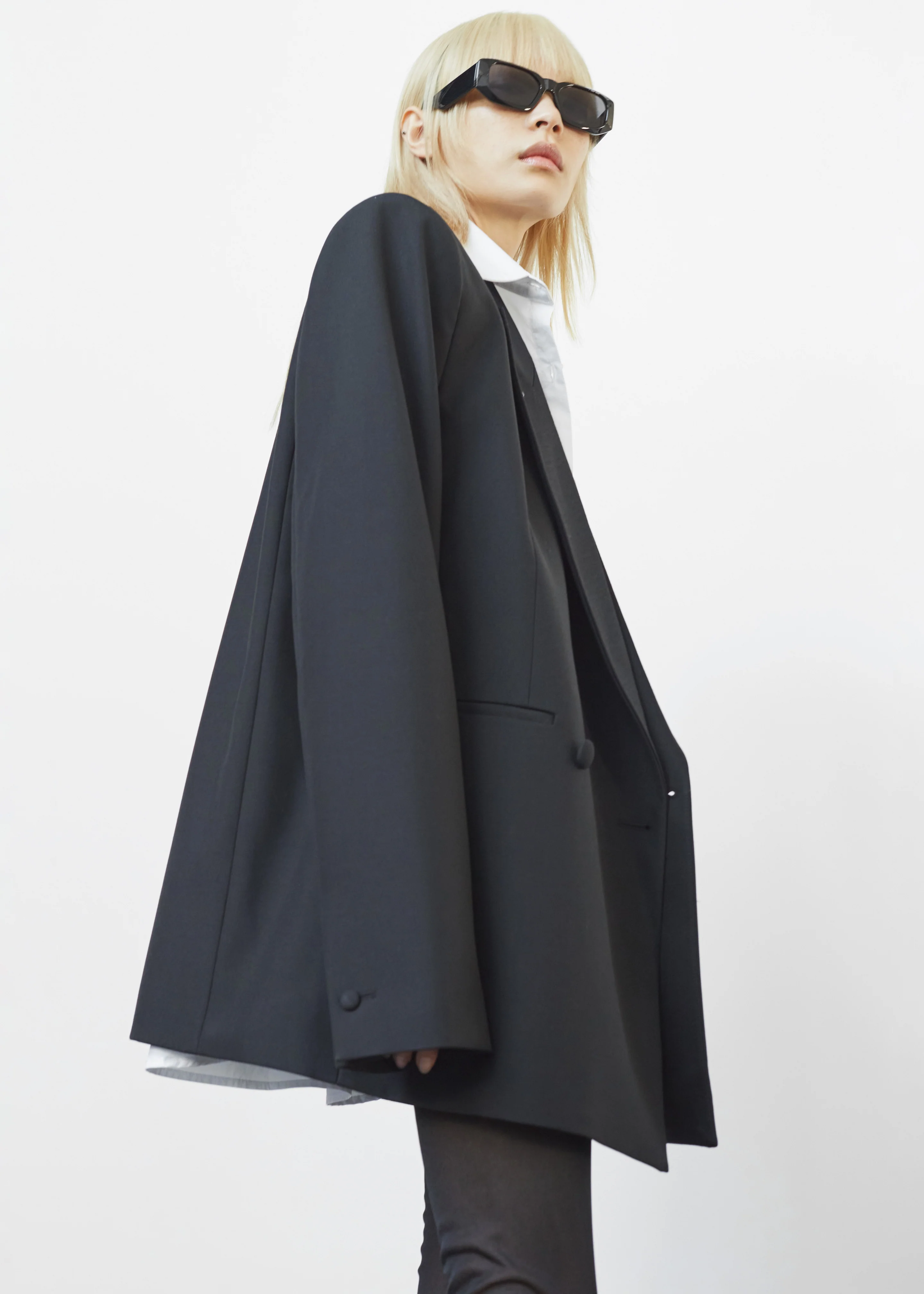 Cheyenne Padded Blazer - Black - Image 16