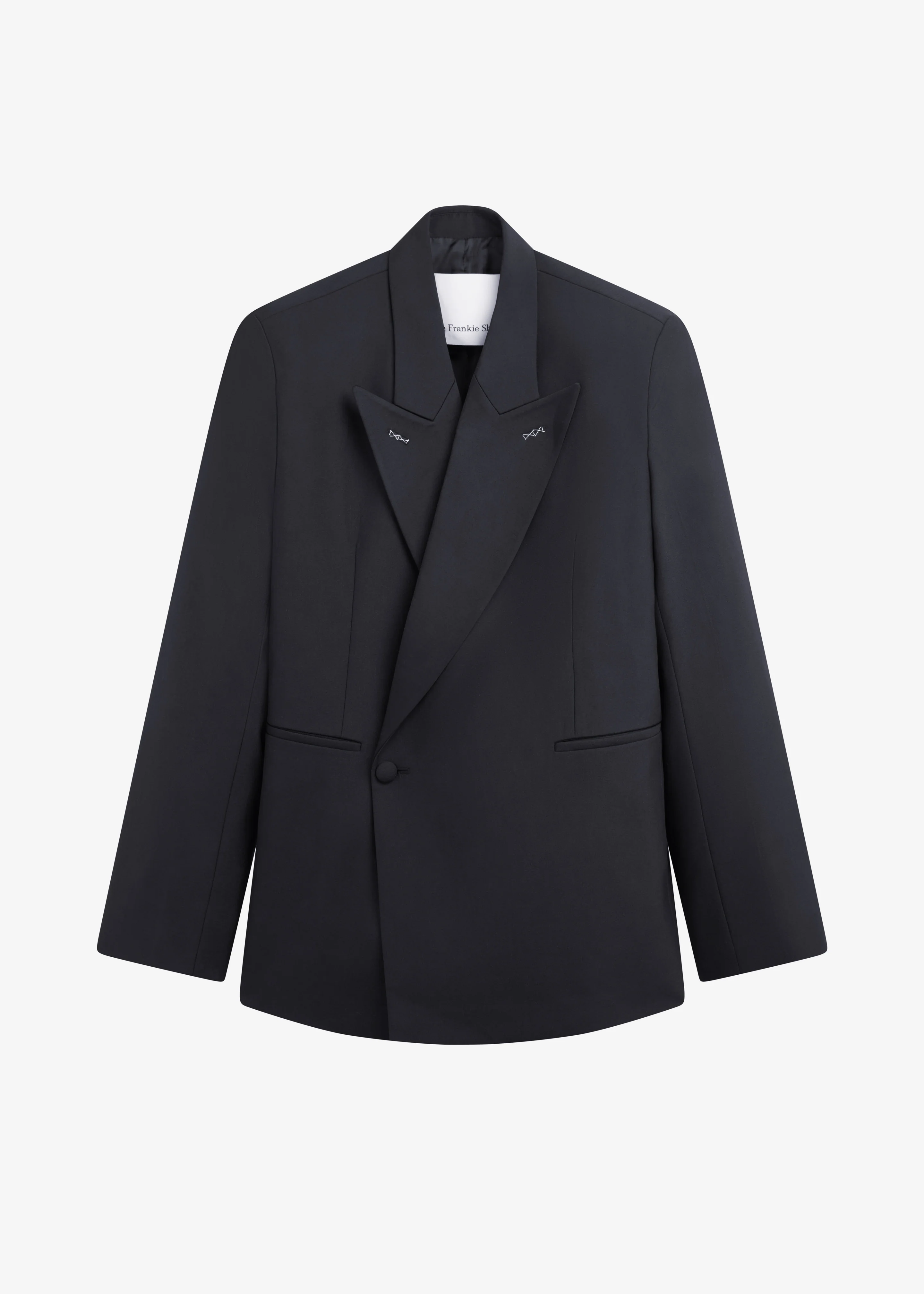 Cheyenne Padded Blazer - Black - Image 17