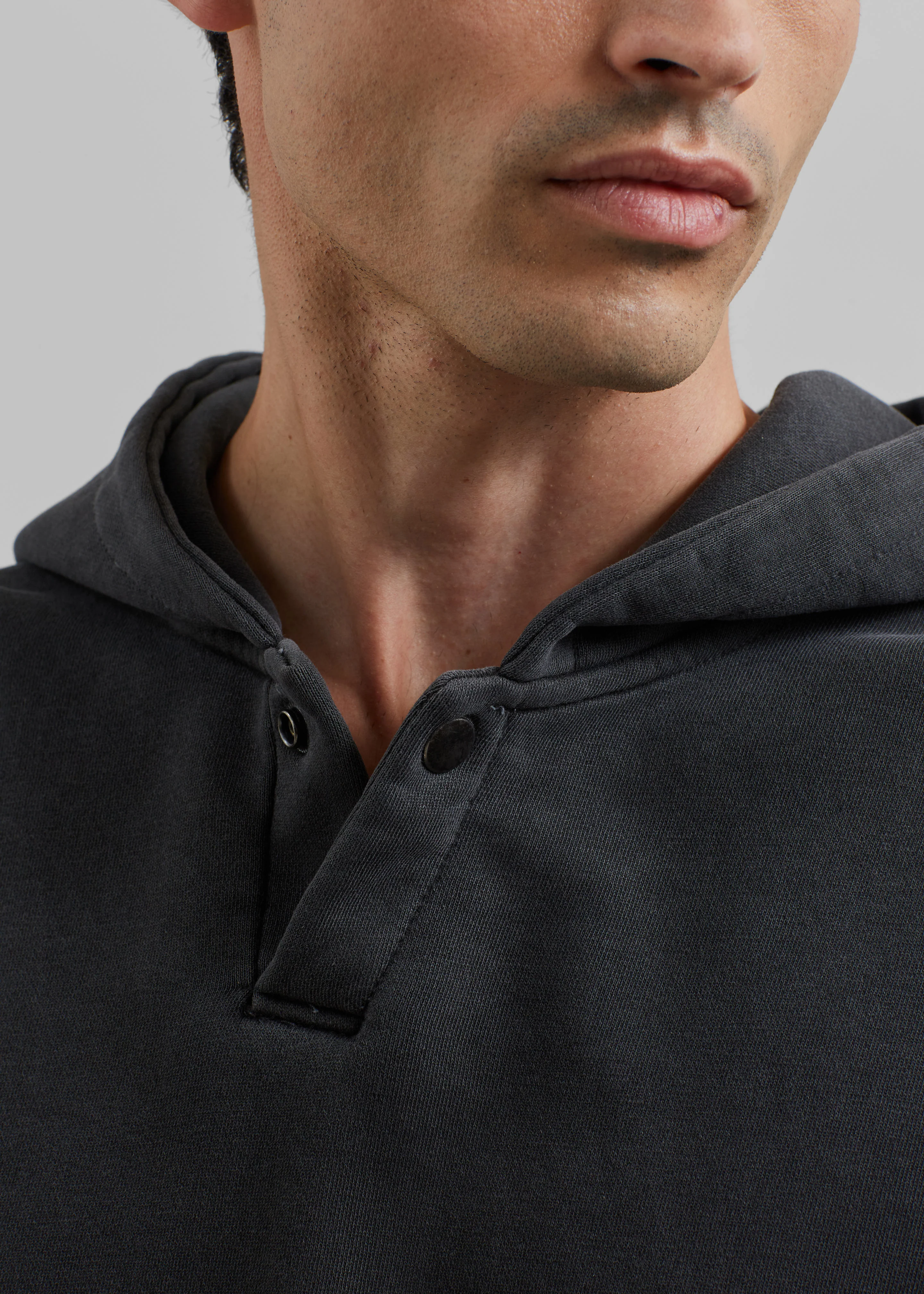 Christian Short Sleeve Hoodie - Charcoal - Image 6