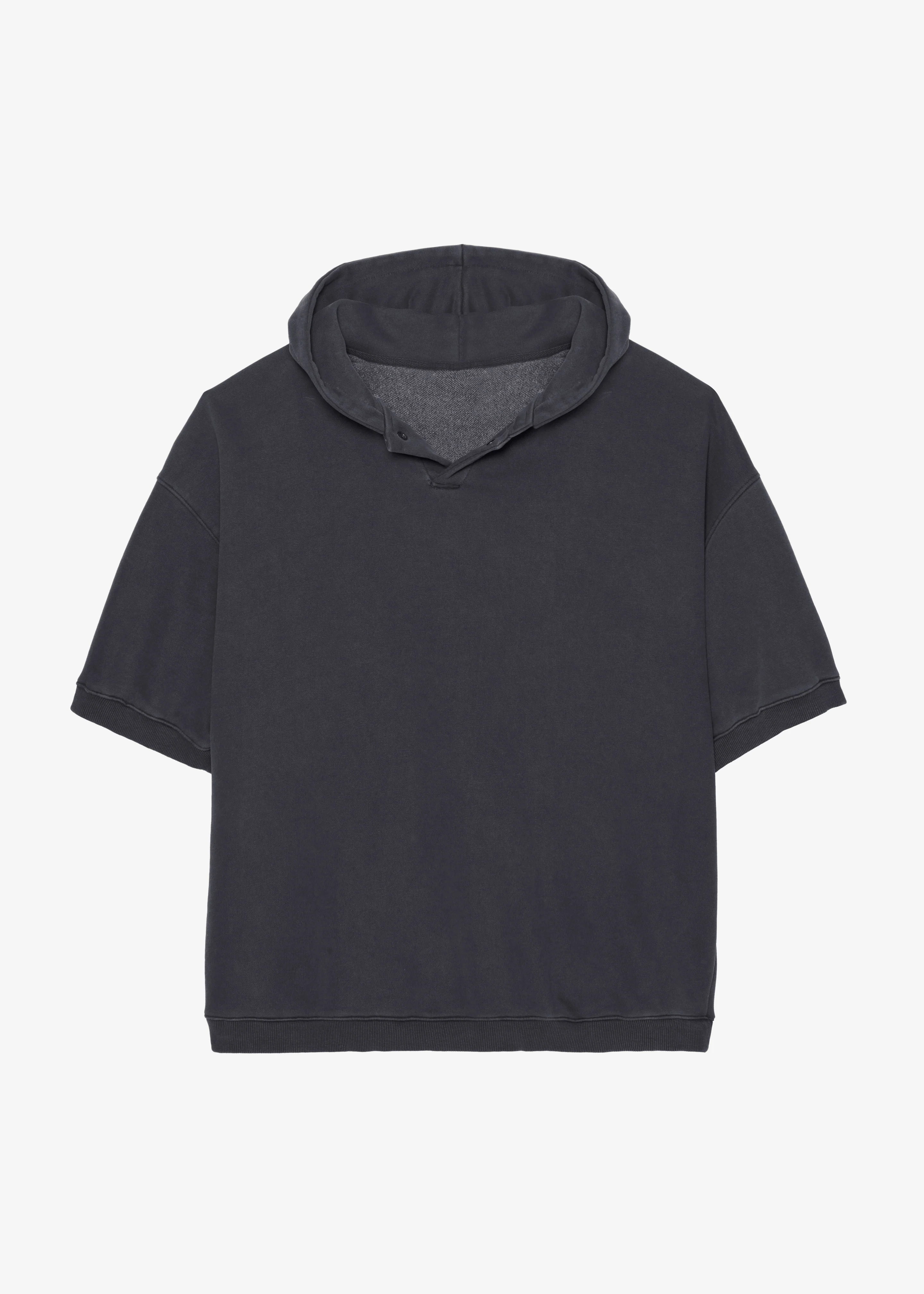 Christian Short Sleeve Hoodie - Charcoal - Image 9