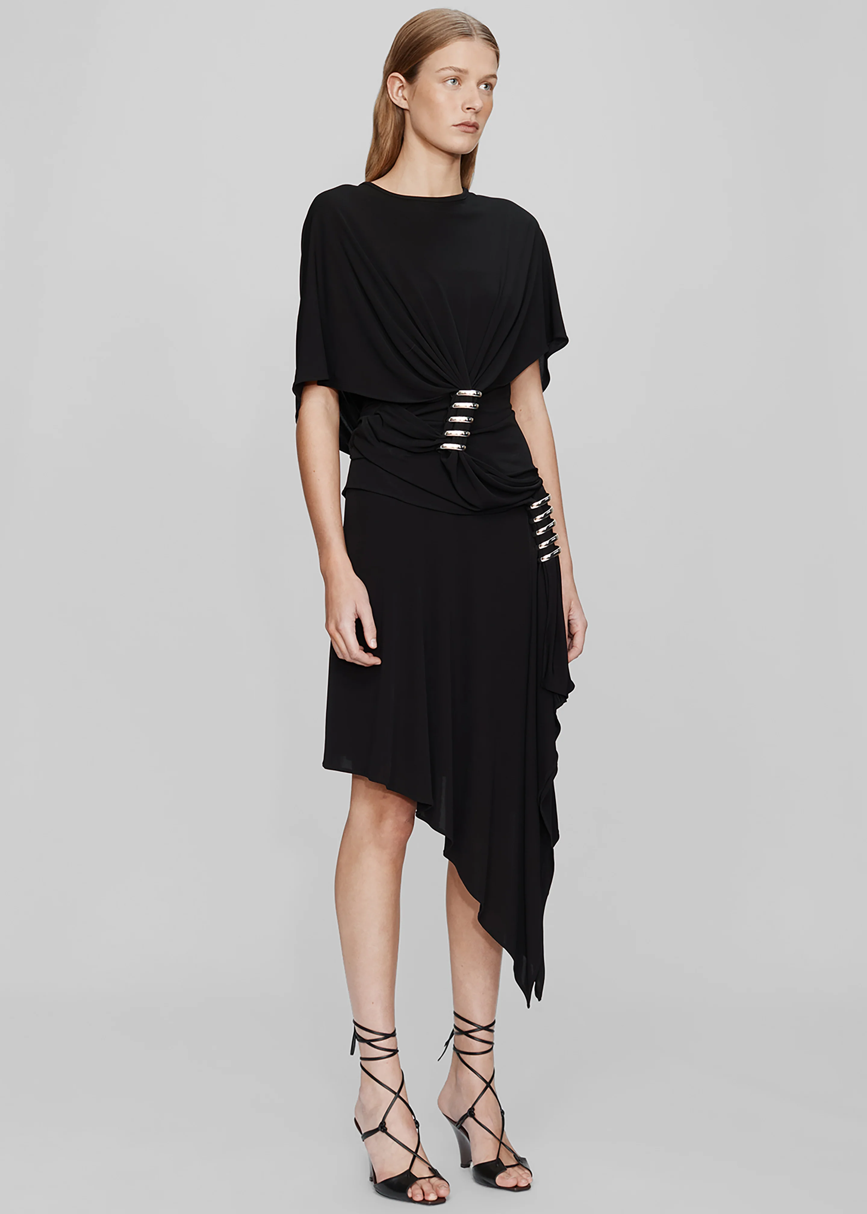 Christopher Esber Coiled Jersey Skirt - Black - Image 5