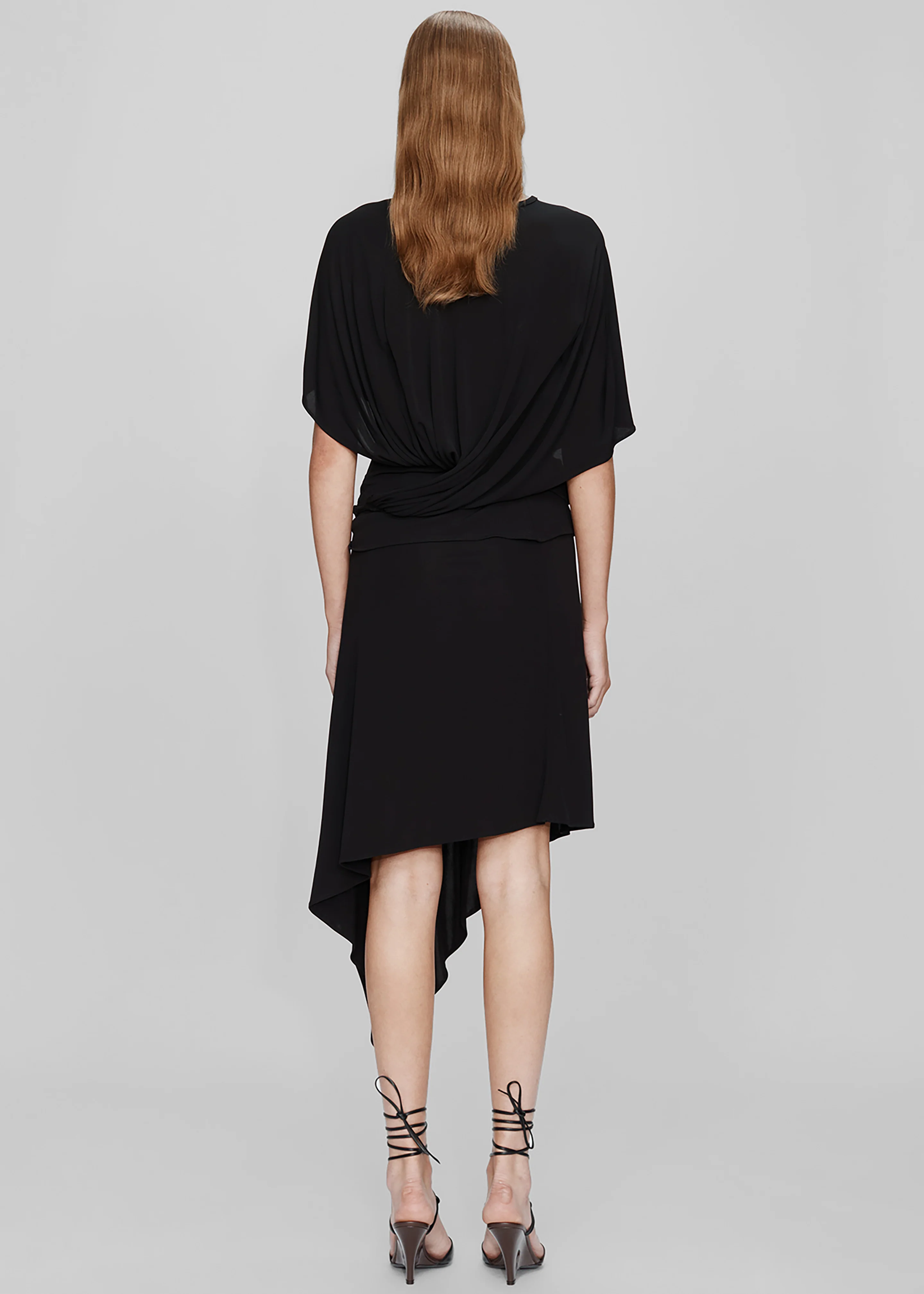 Christopher Esber Coiled Jersey Skirt - Black - Image 7
