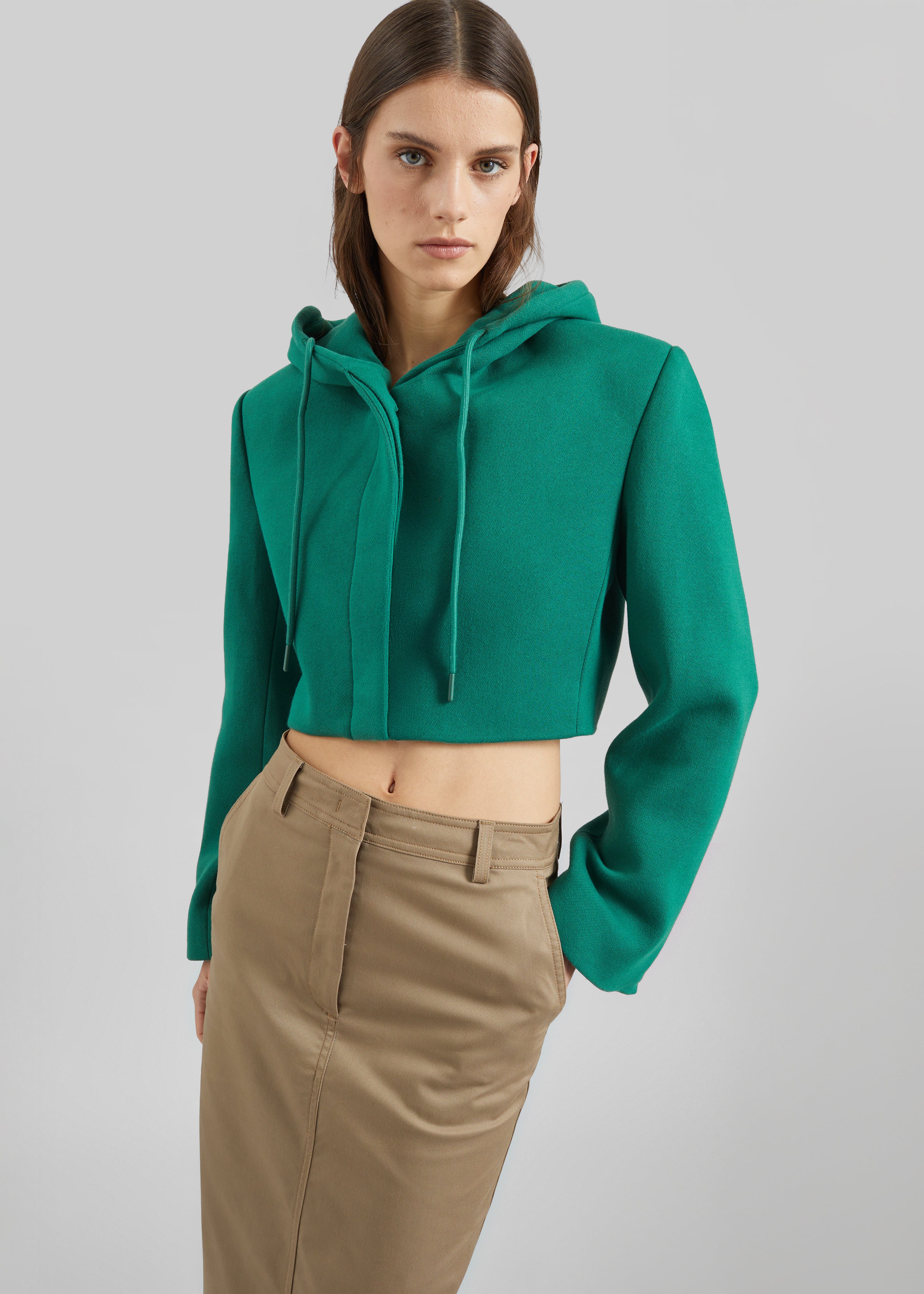 Christopher Esber Noa Hoodie - Leaf - Image 3