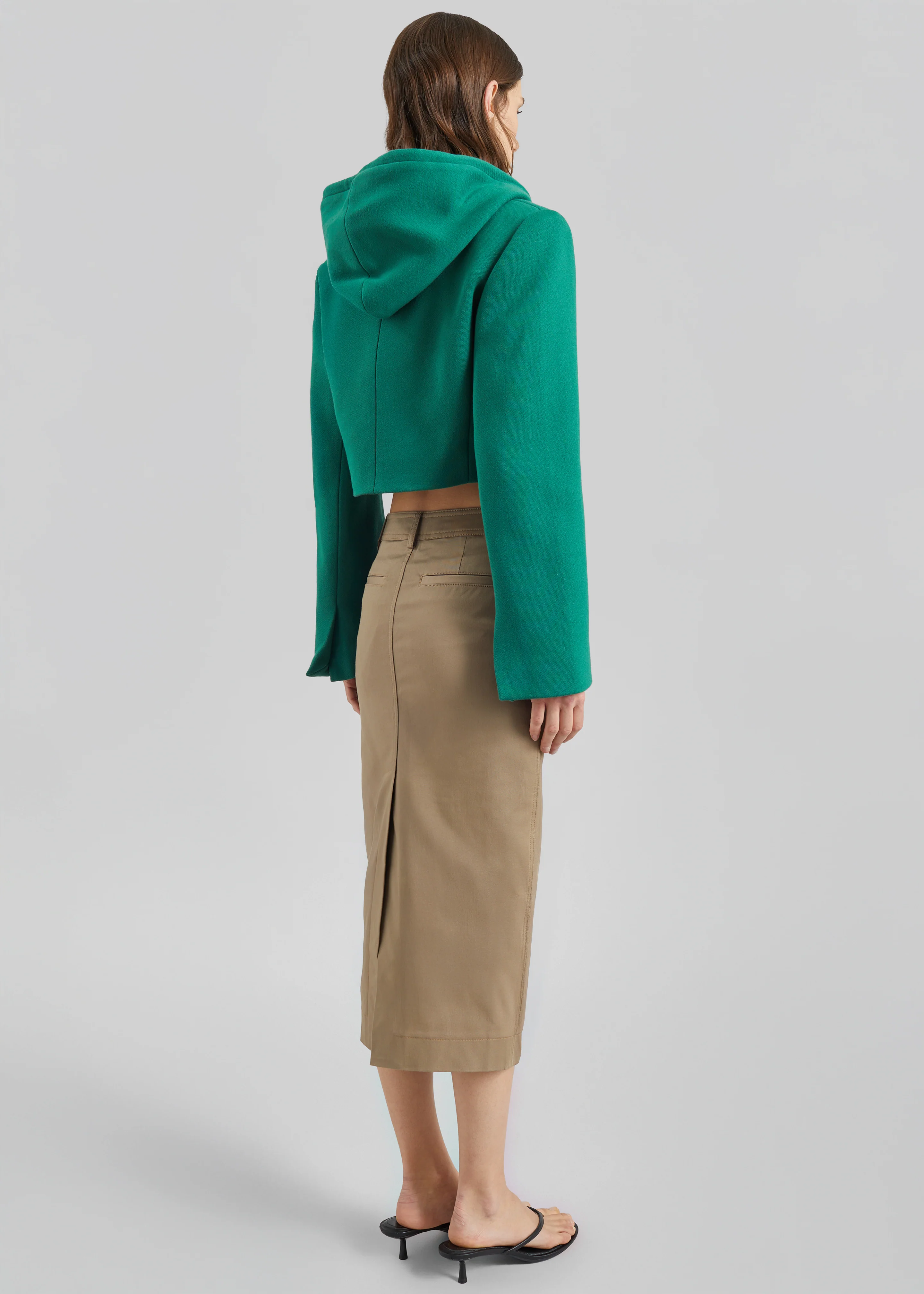 Christopher Esber Noa Hoodie - Leaf - Image 5
