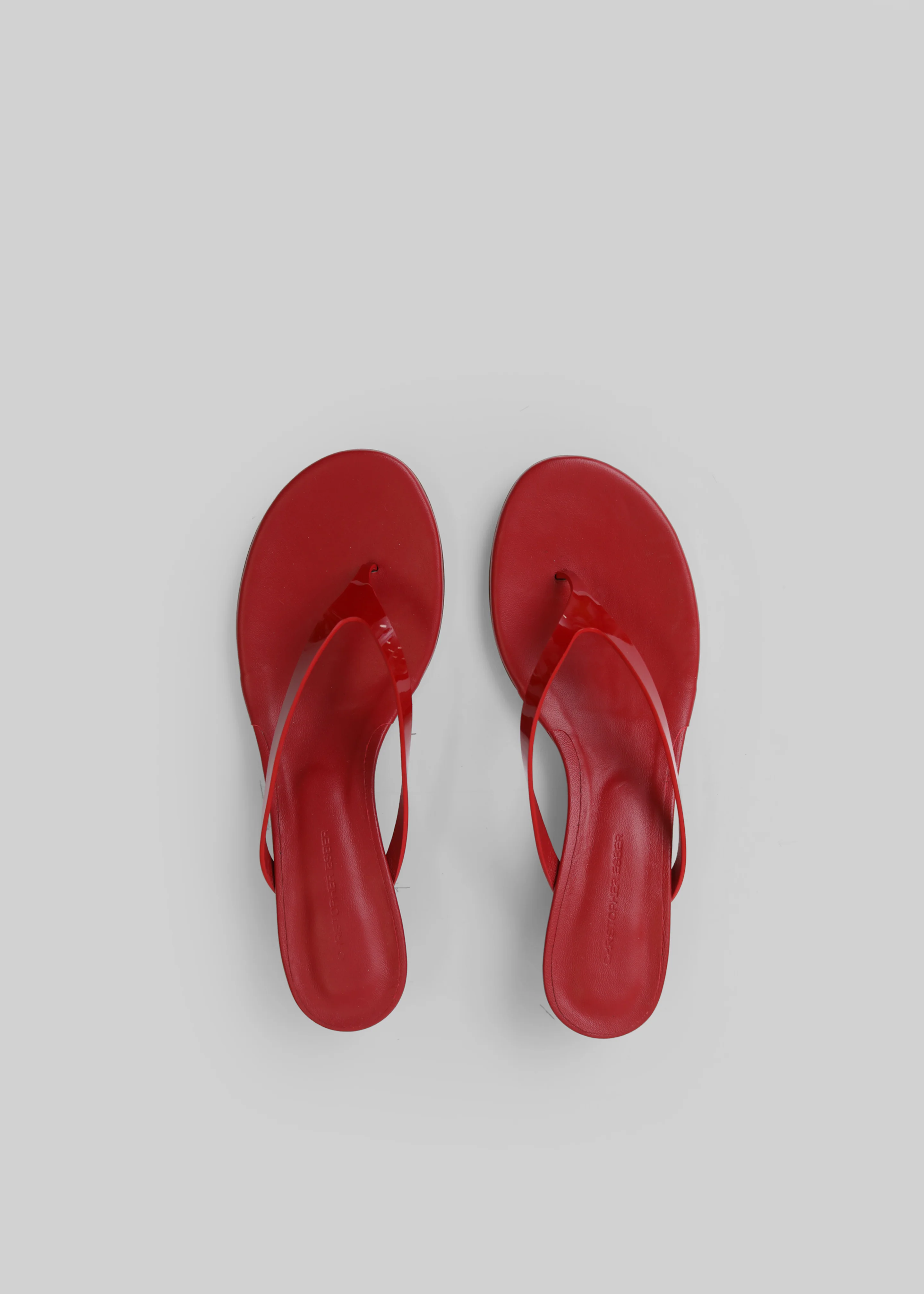Christopher Esber Scala Wedges - Cherry - Image 4