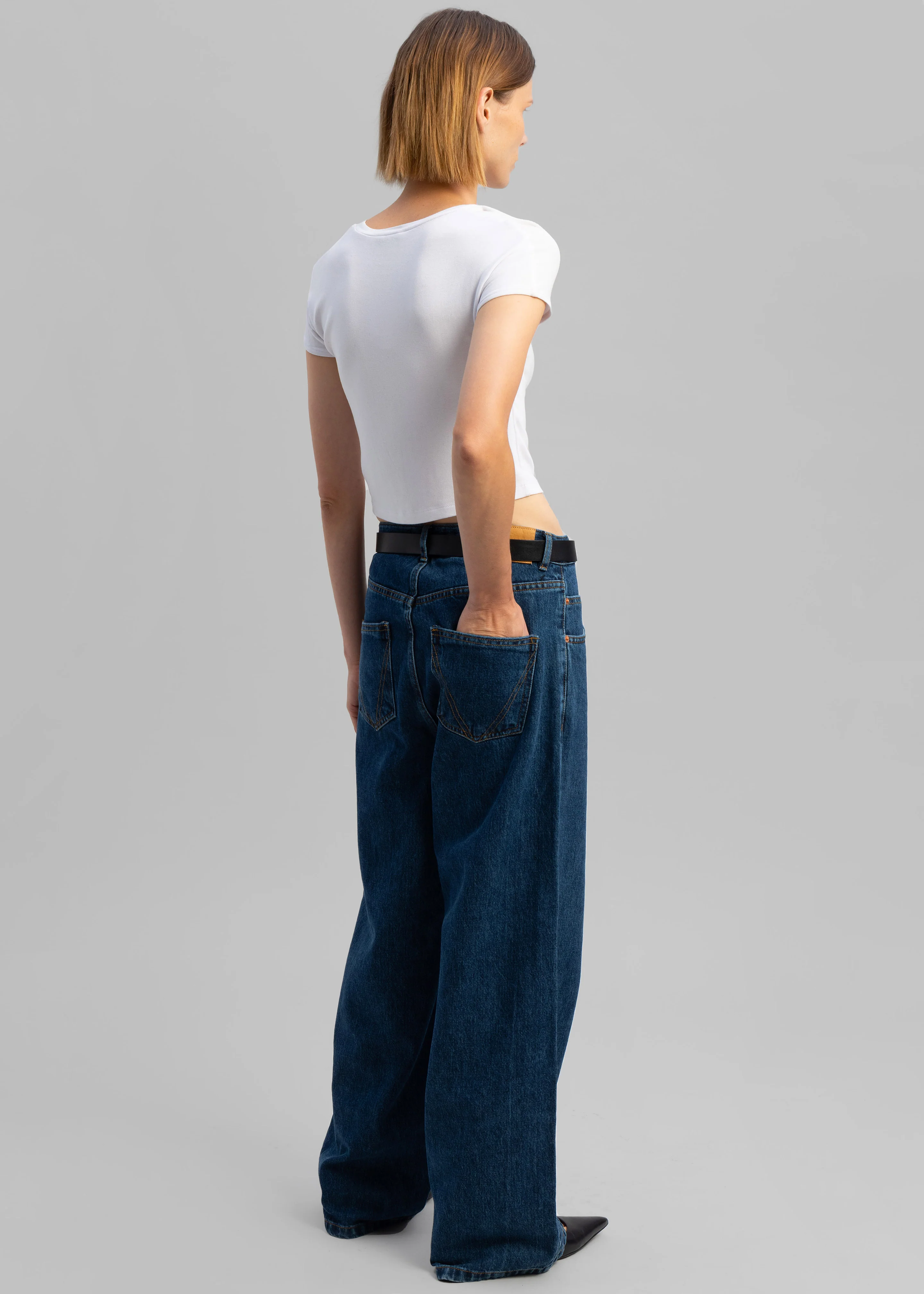 Clemmie Jeans - Dark Indigo - Image 3