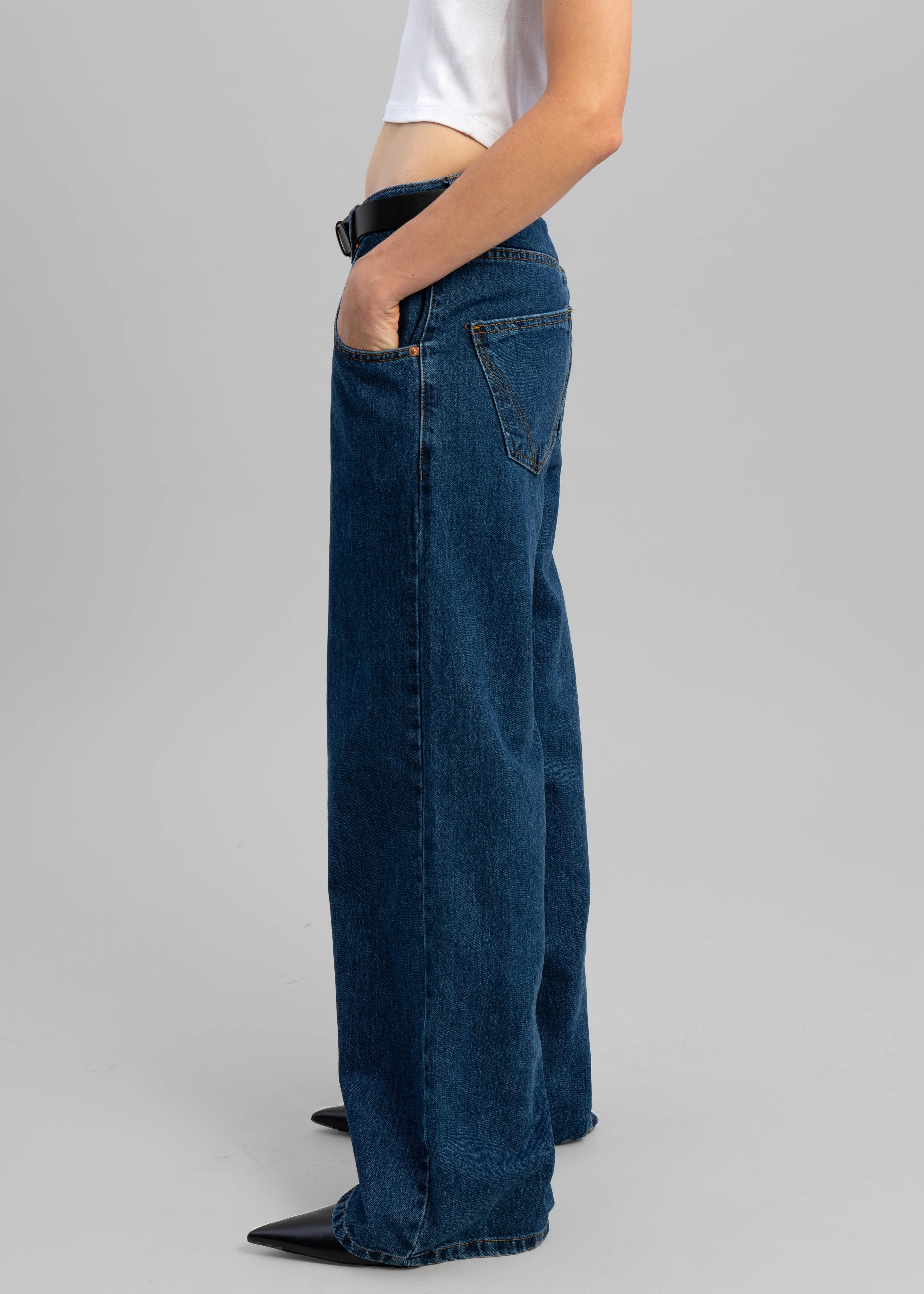 Clemmie Jeans - Dark Indigo - Image 7