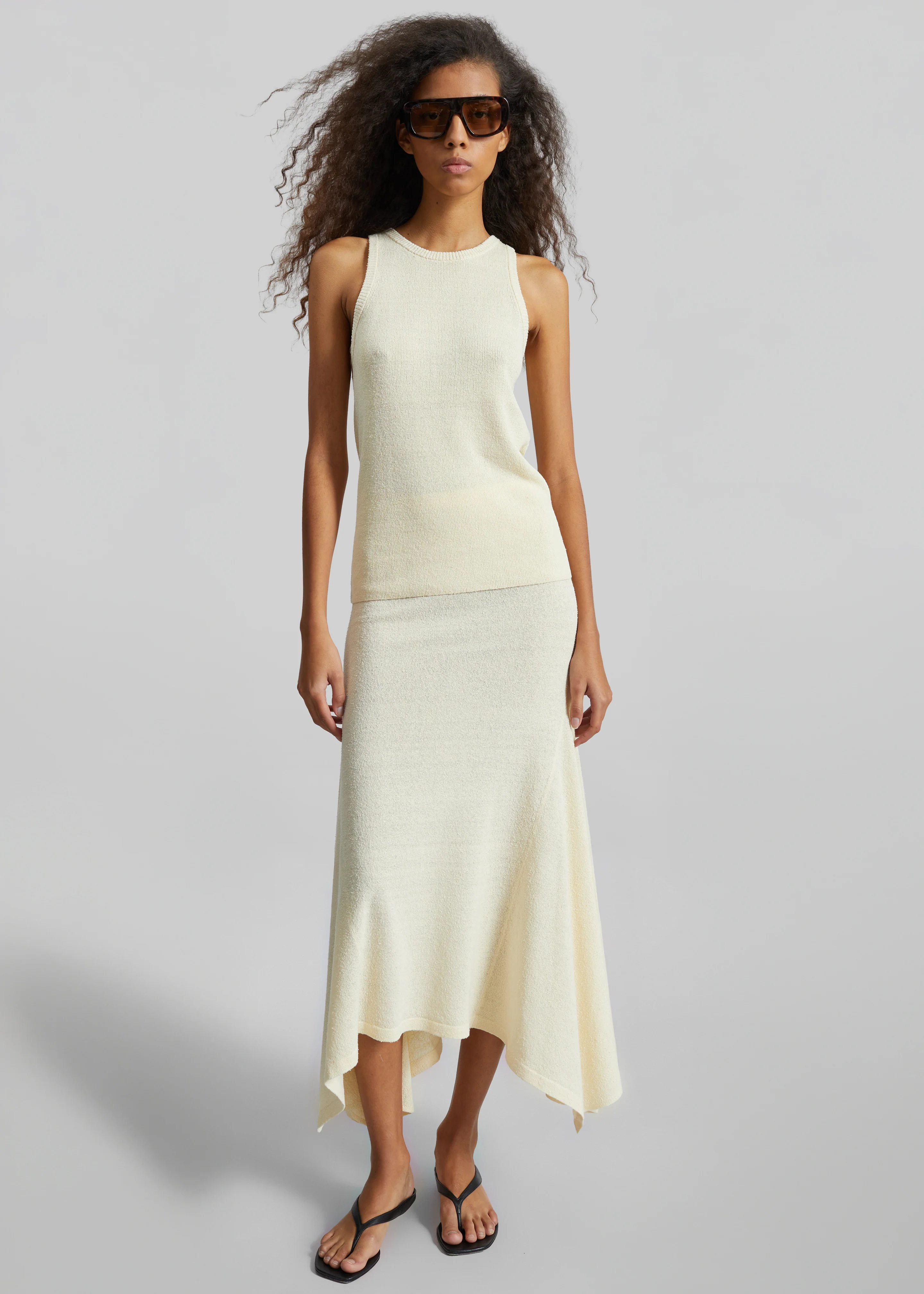 CO Racerback Tank - Cream - Image 4