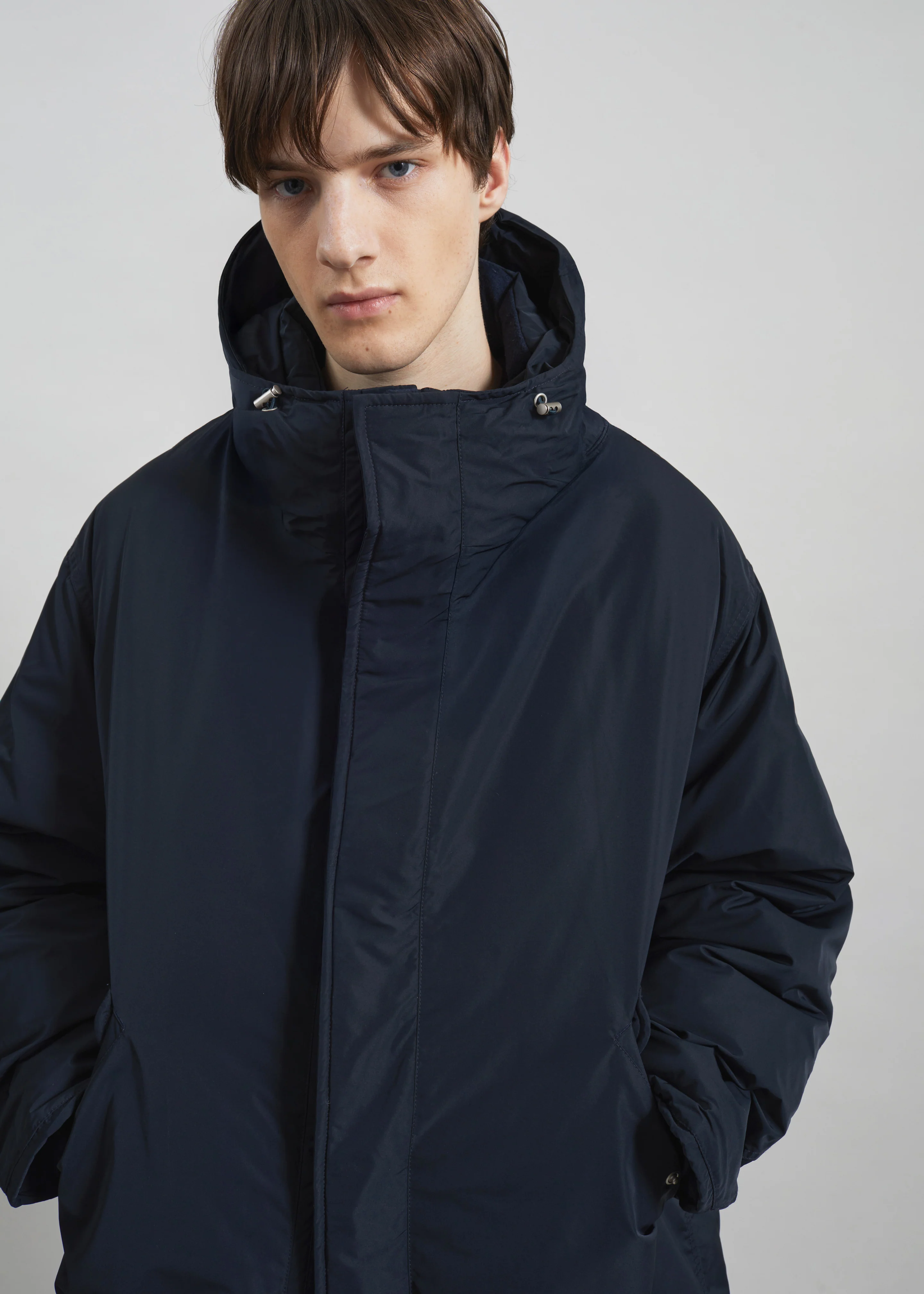 Cobar Padded Parka - Dark Navy - Image 2