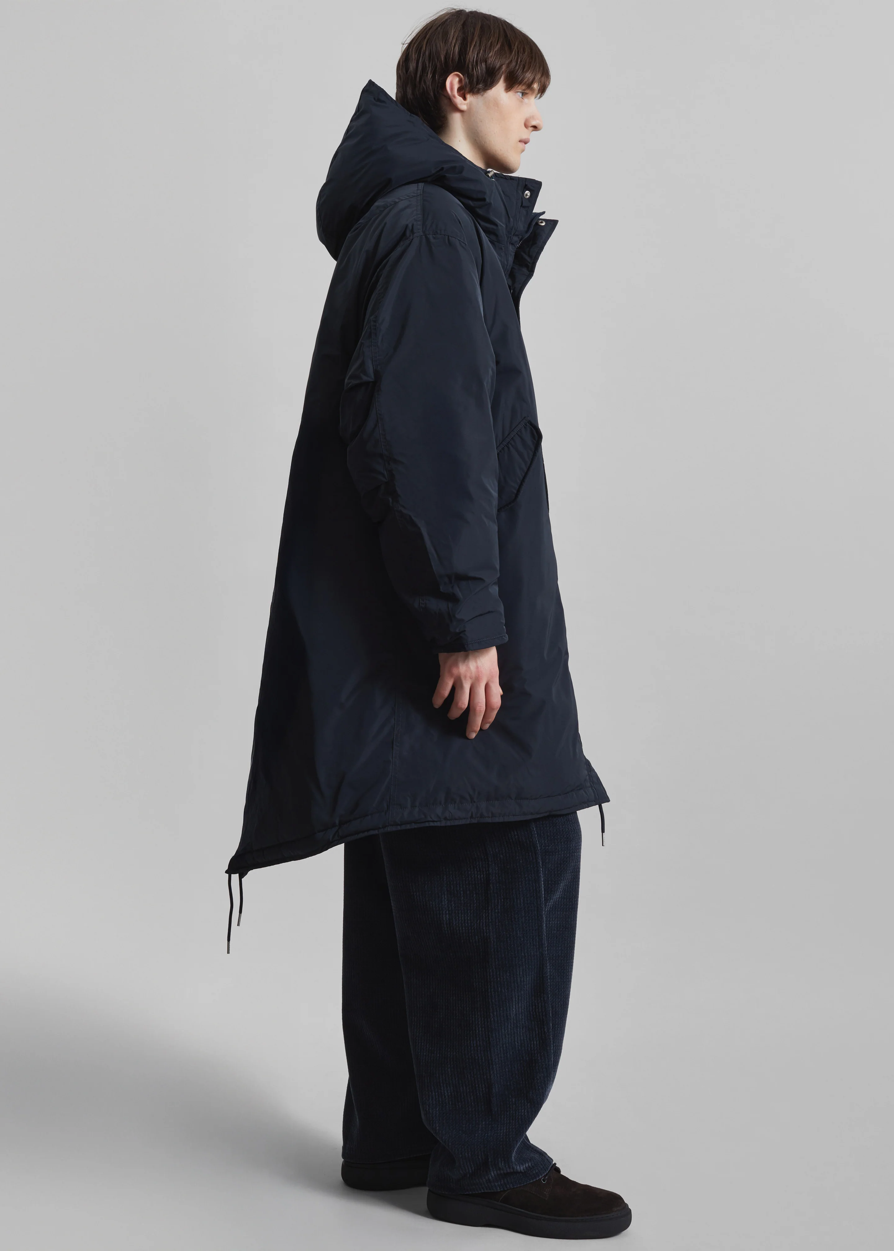 Cobar Padded Parka - Dark Navy - Image 4
