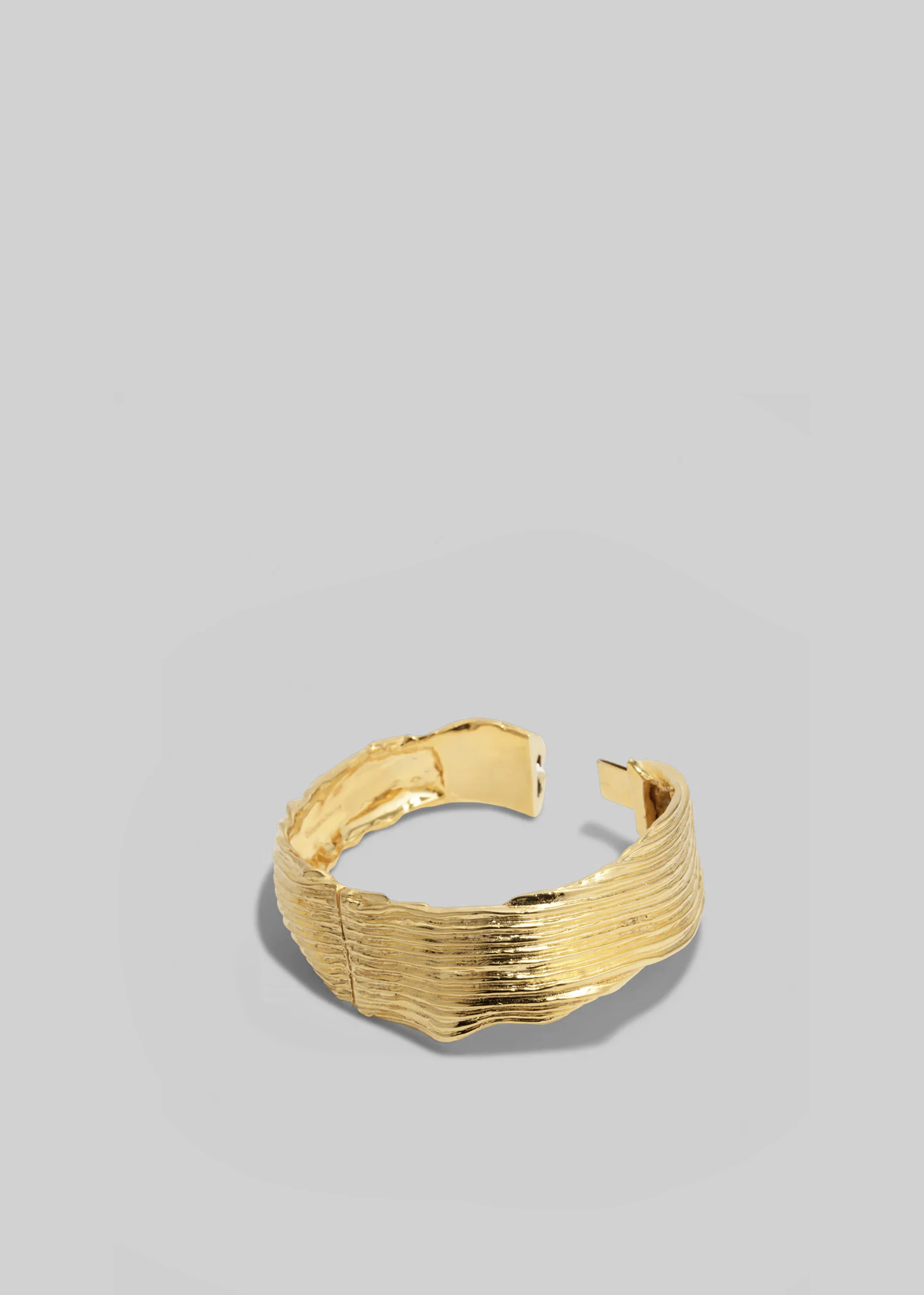 Completedworks Pleated Cuff - Gold - Image 3