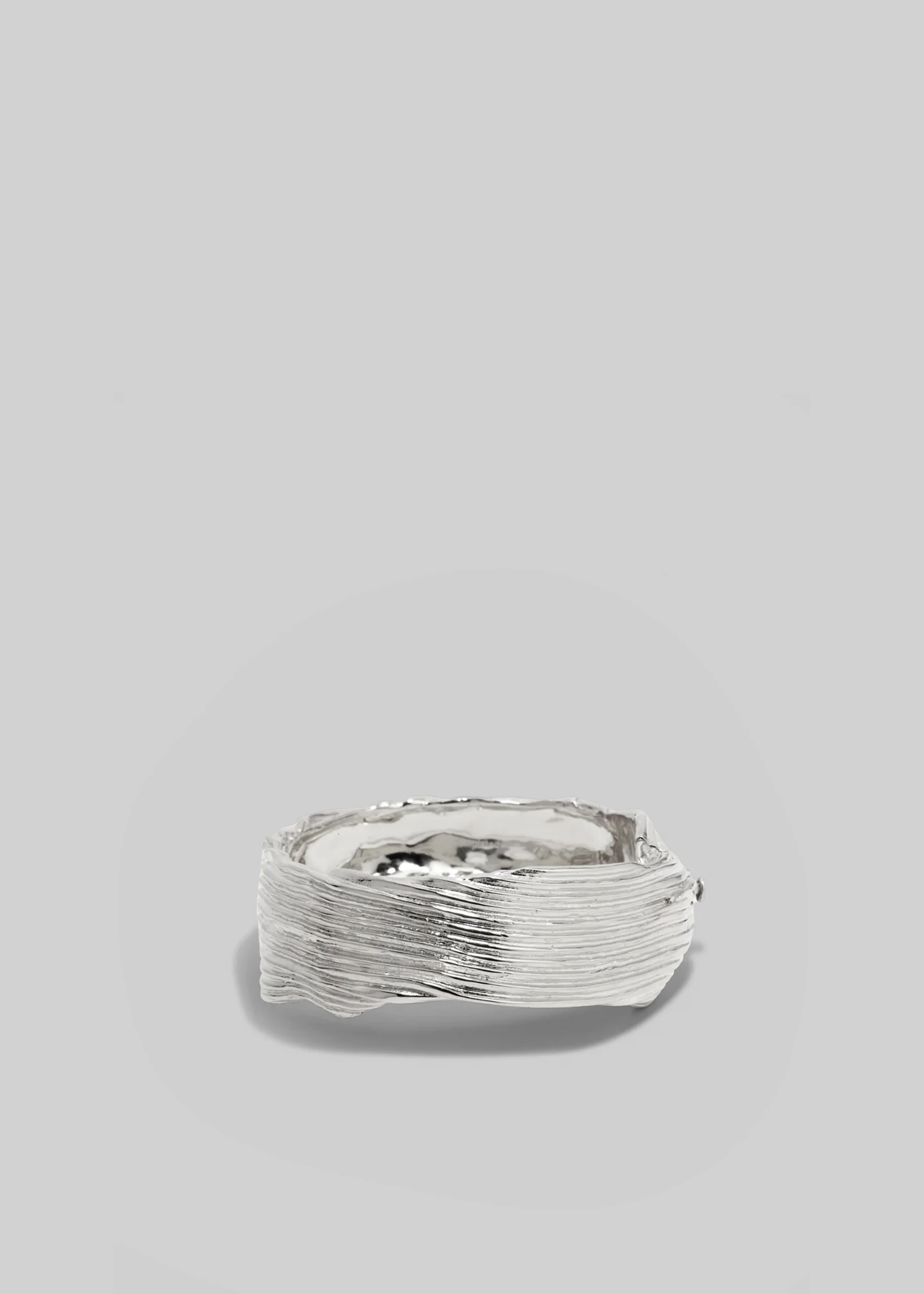 Completedworks Pleated Cuff - Silver - Image 3