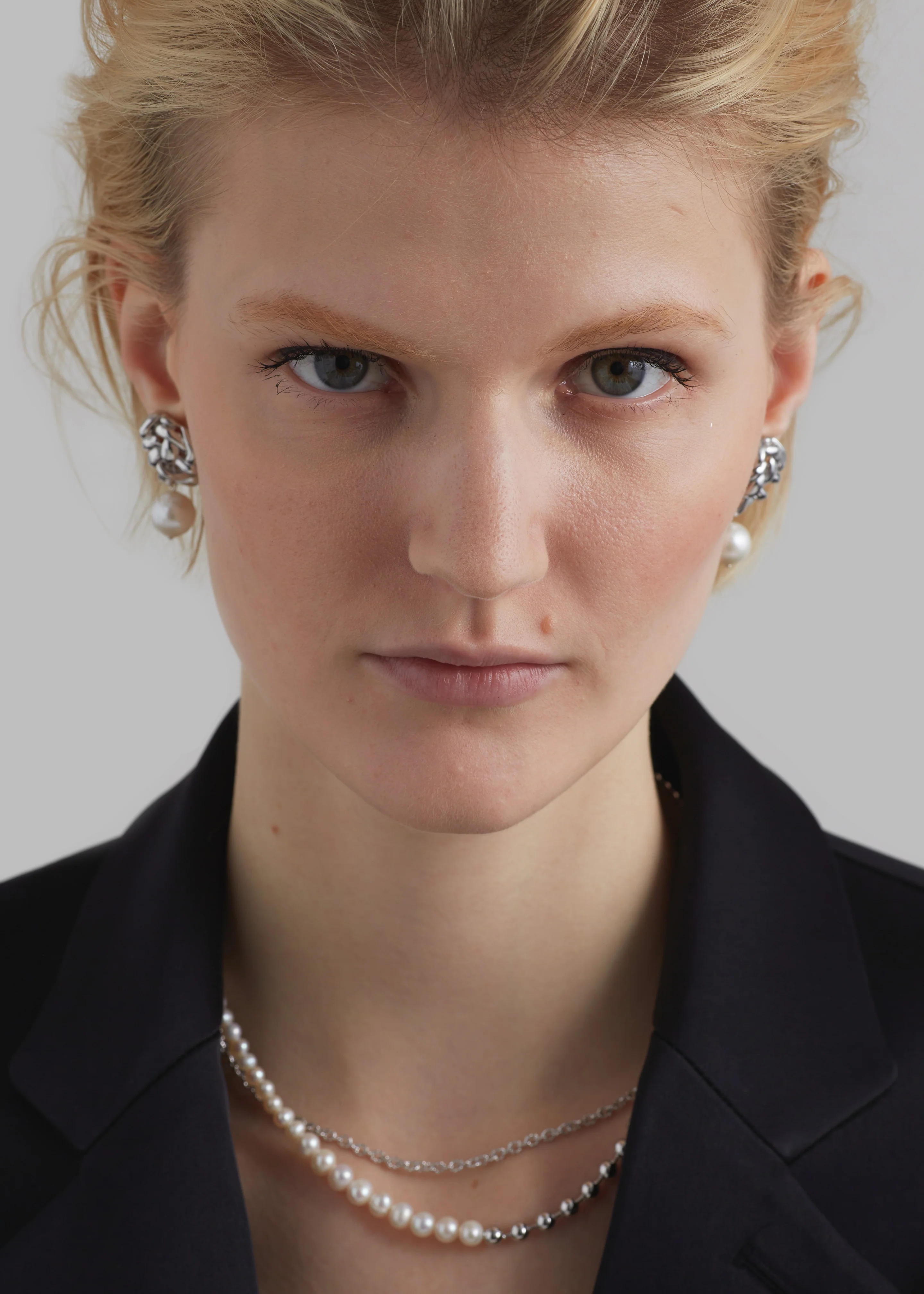 Completedworks The Paths of Memory Earrings - Pearl/Silver - Image 5