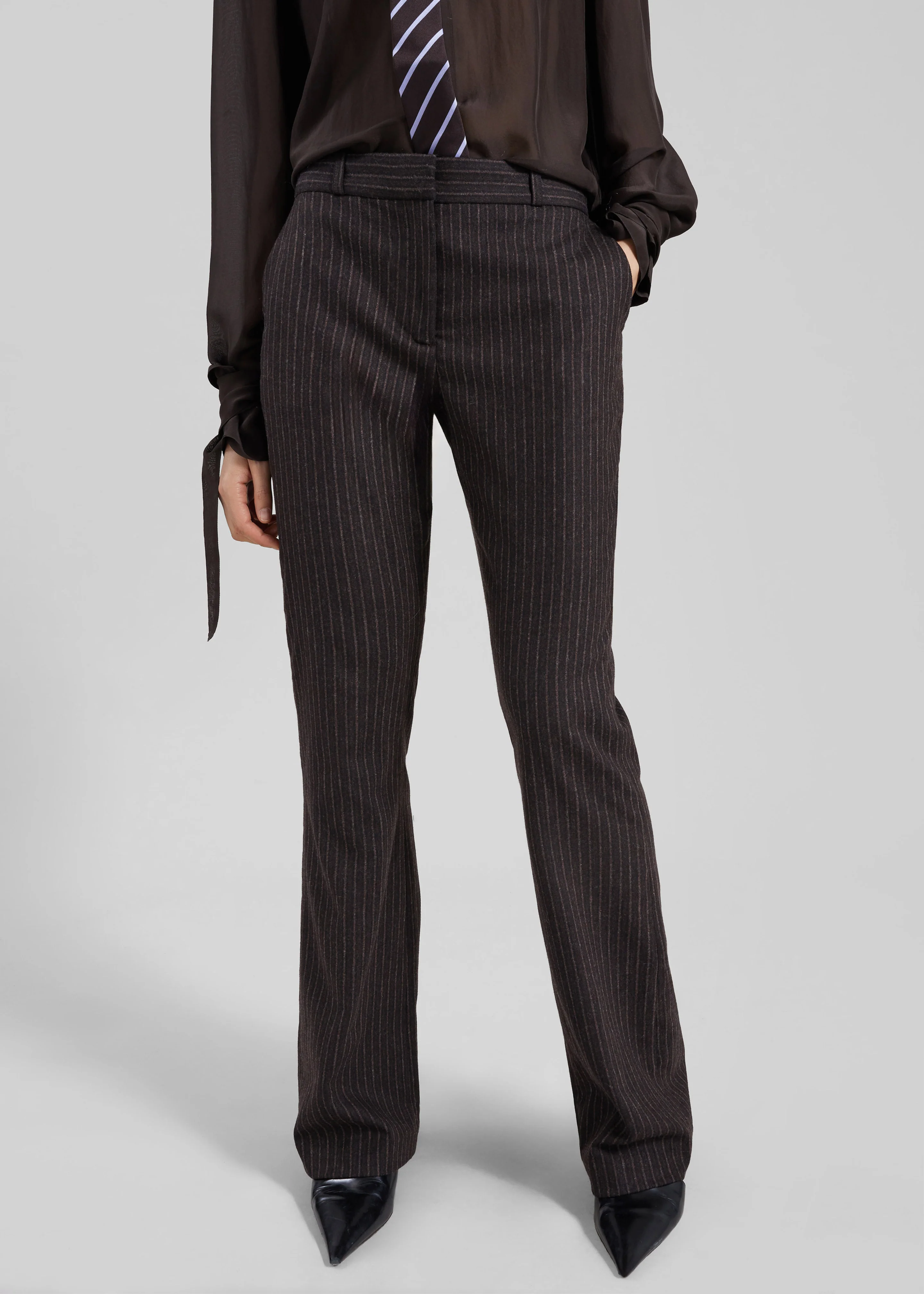 Coperni Boyfriend Pants - Brown - Image 2