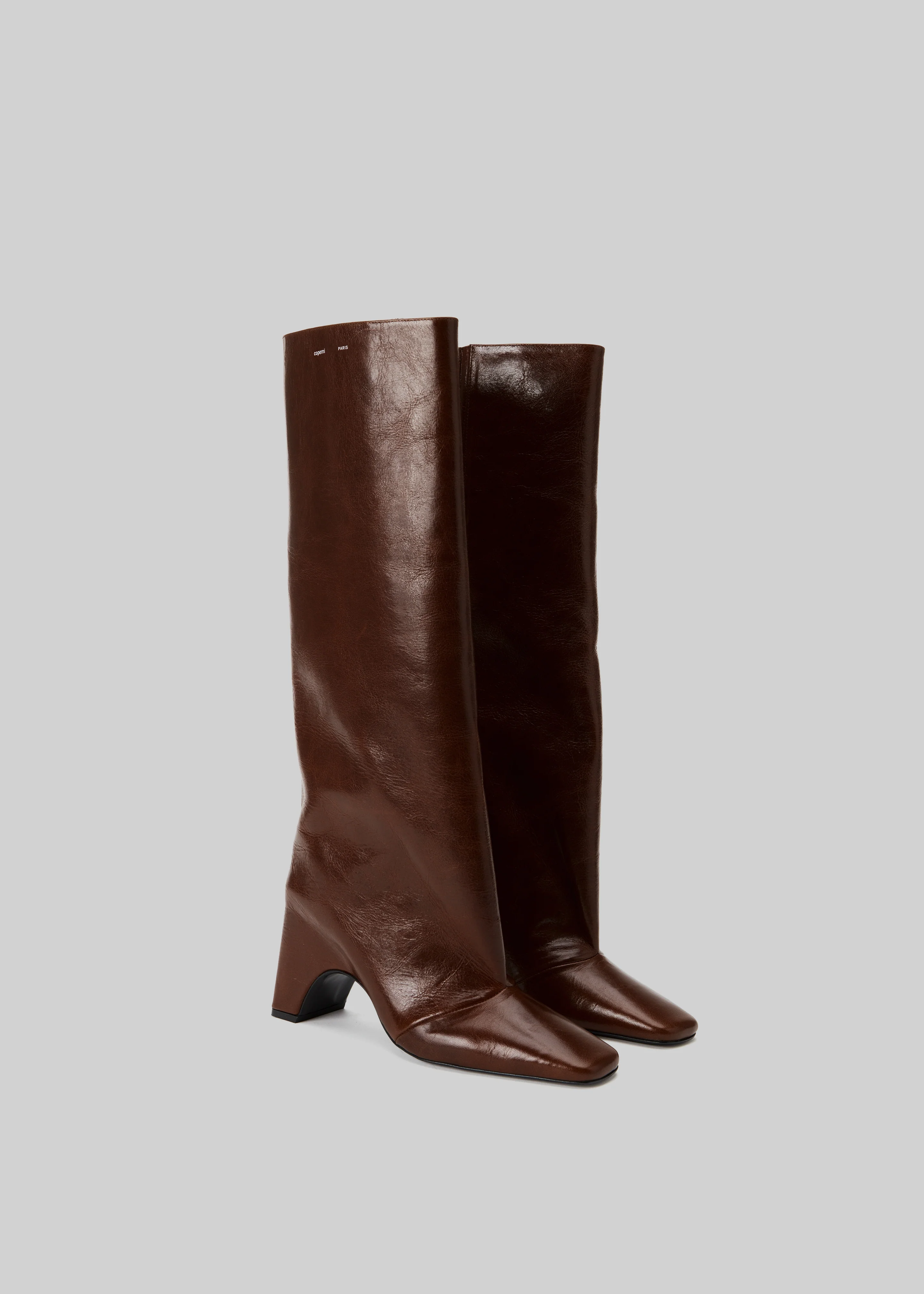 Coperni Bridge Boots - Dark Brown - Image 4
