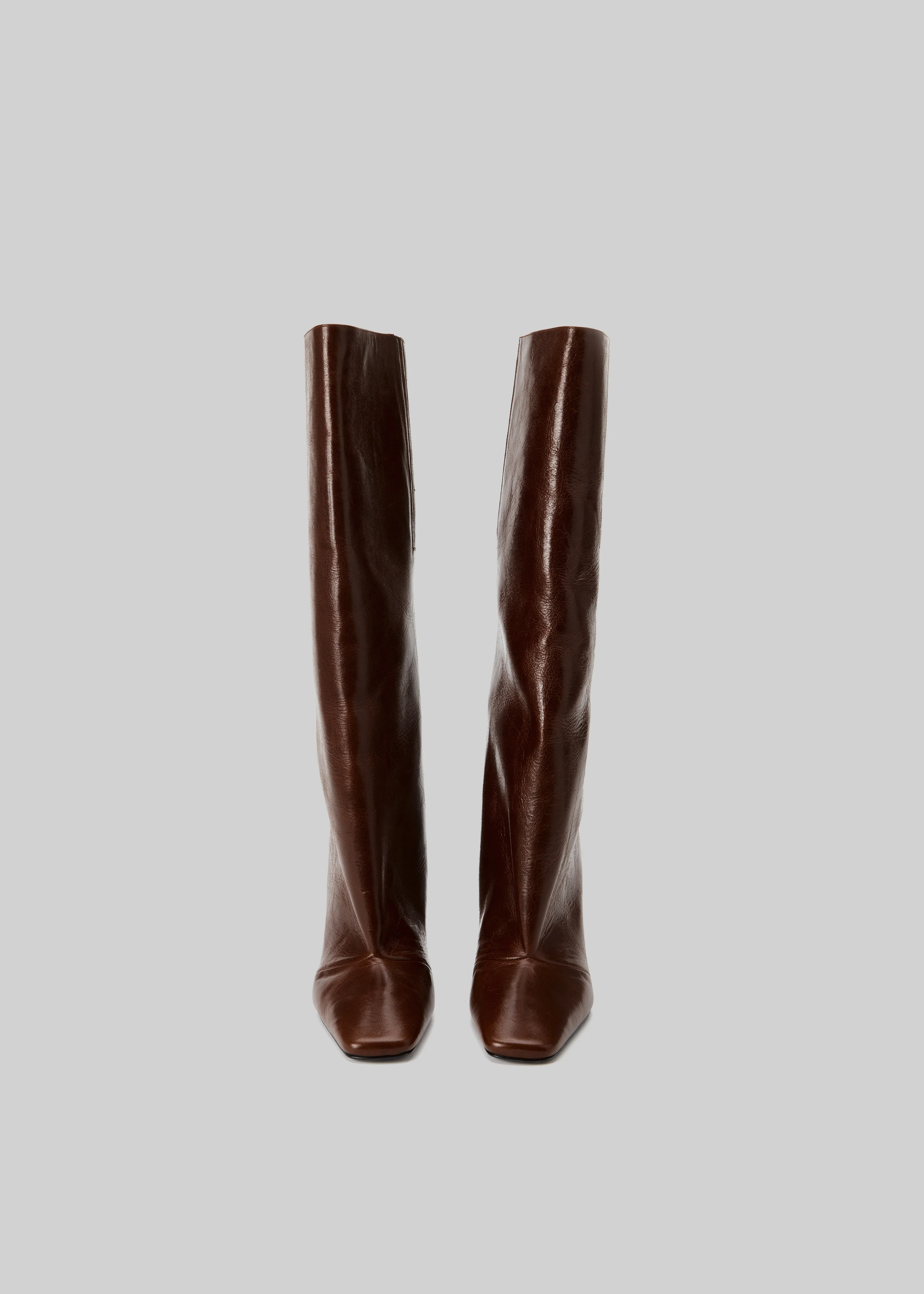Coperni Bridge Boots - Dark Brown - Image 7