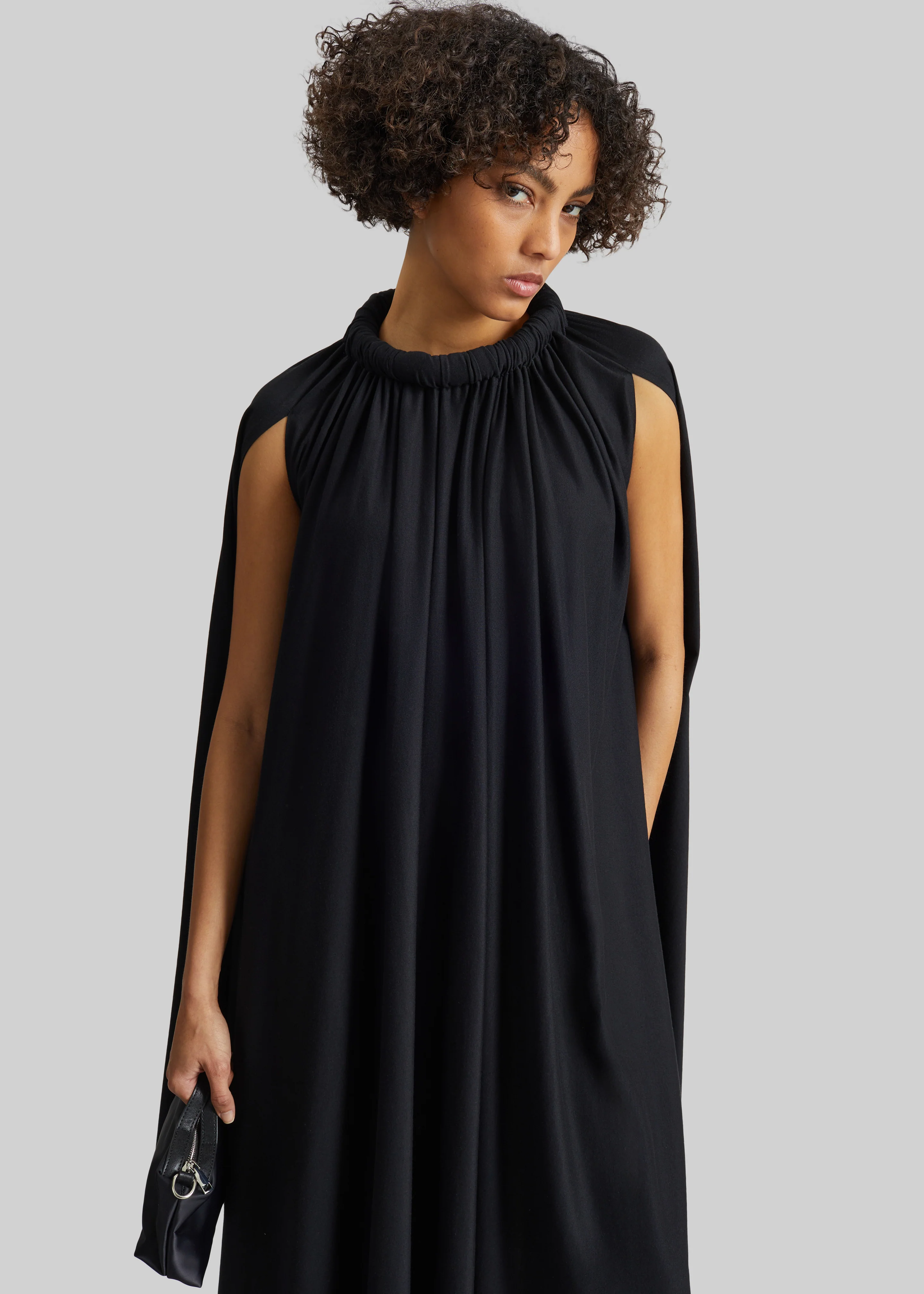 Coperni Circular Dress - Black - Image 4