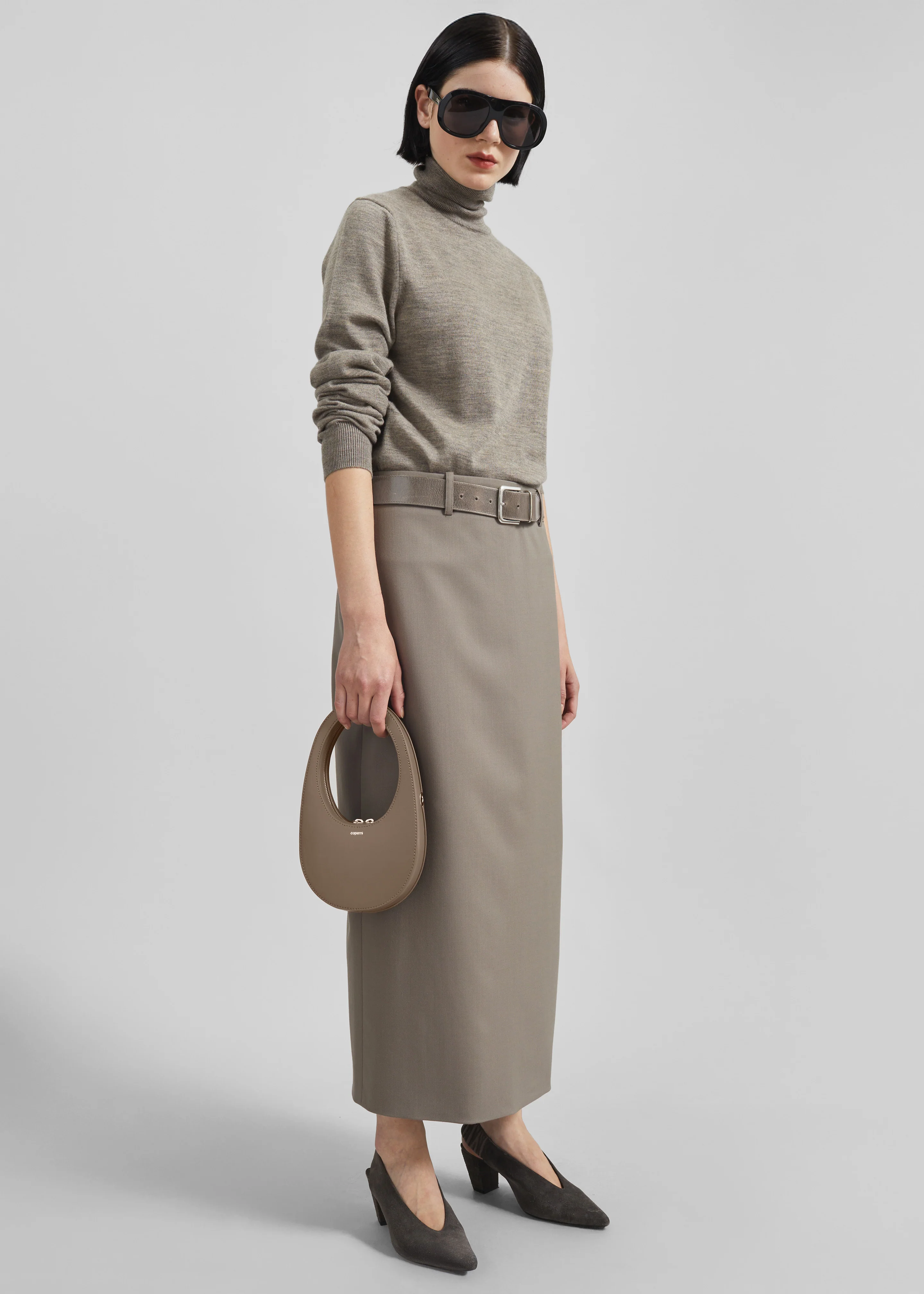 Coperni Crossbody Mini Swipe Bag - Brown - Image 5