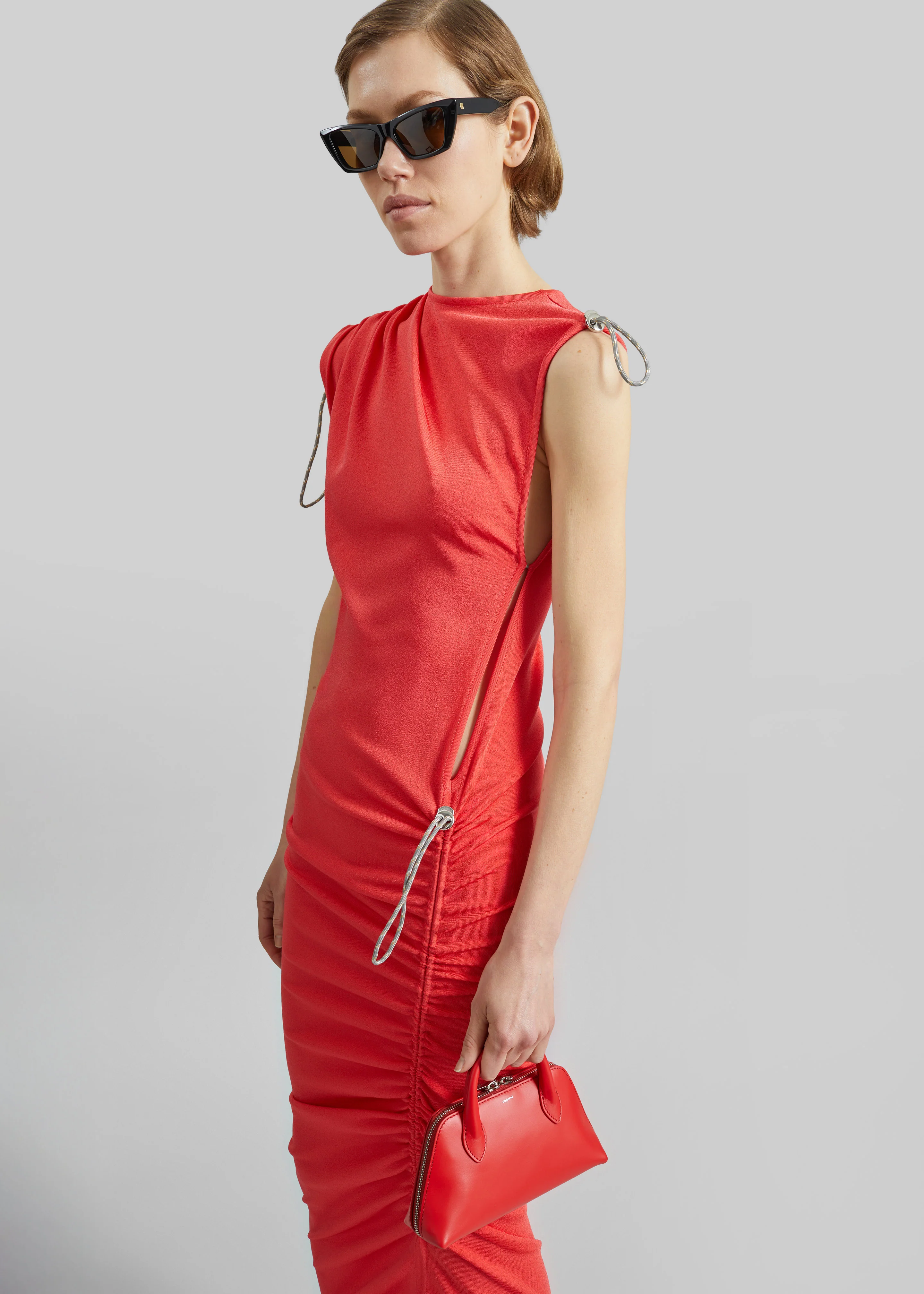Coperni Duffle Belt Bag - Red - Image 2