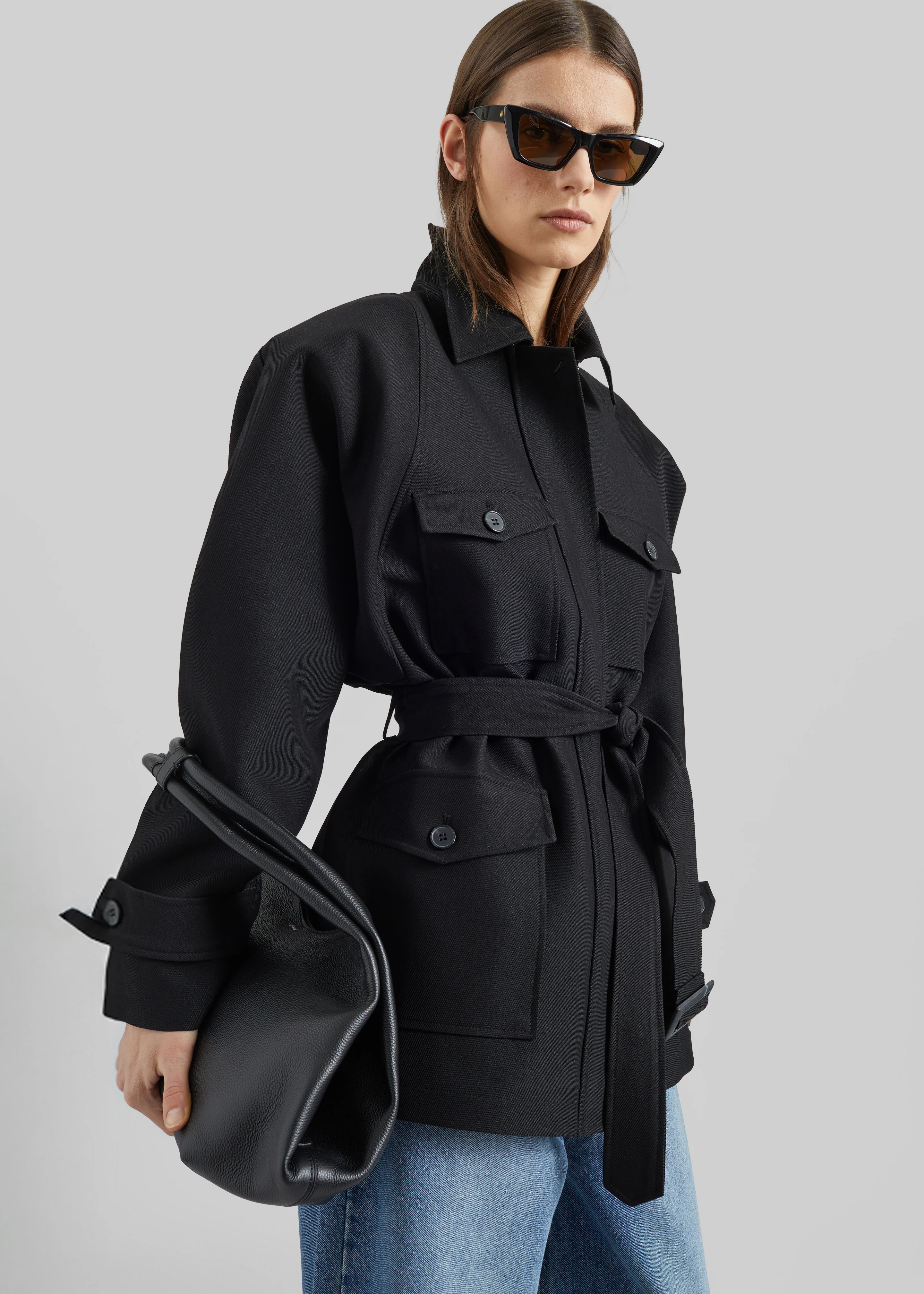 Coperni Folded Bag - Black - Image 6
