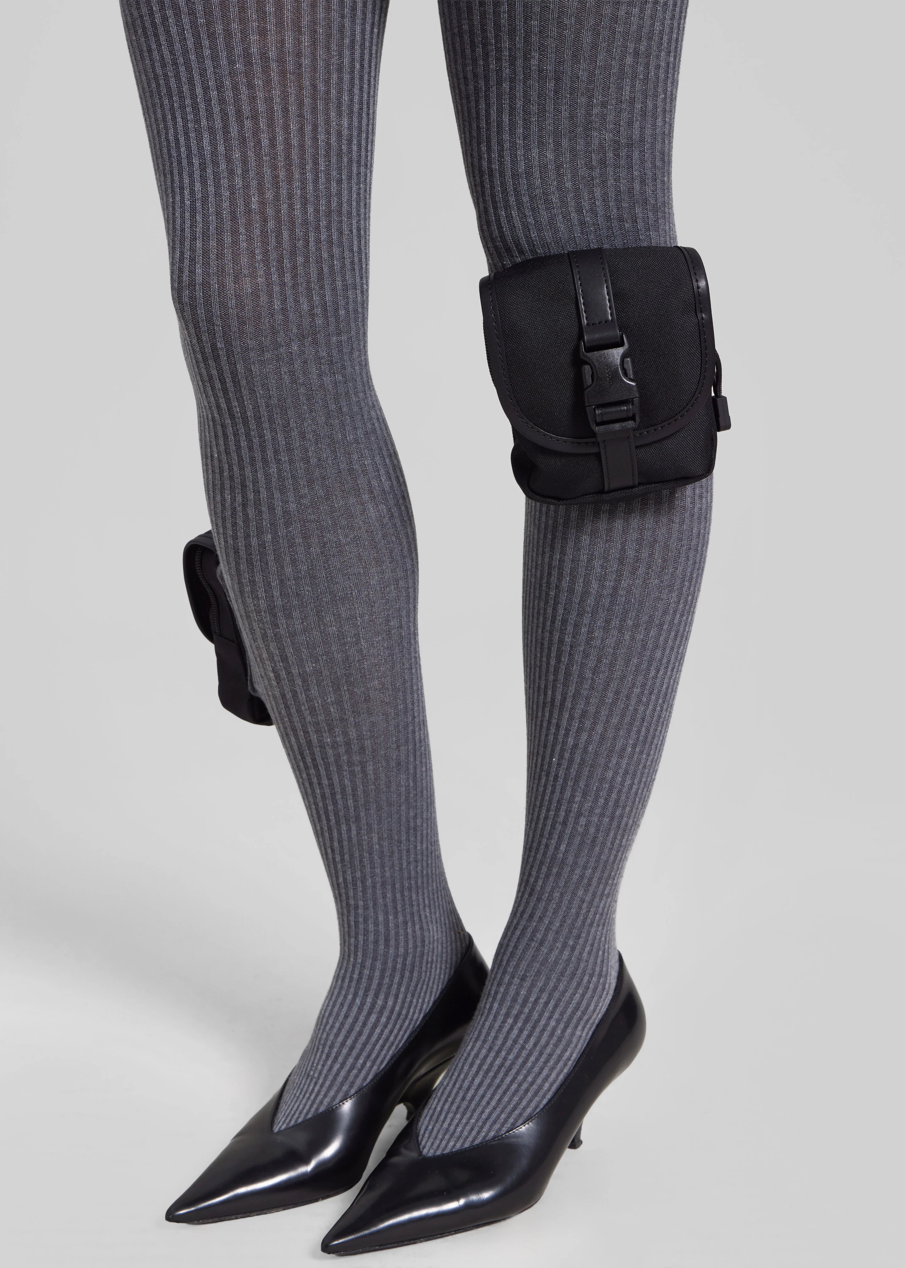 Coperni Knit Tights - Grey - Image 5