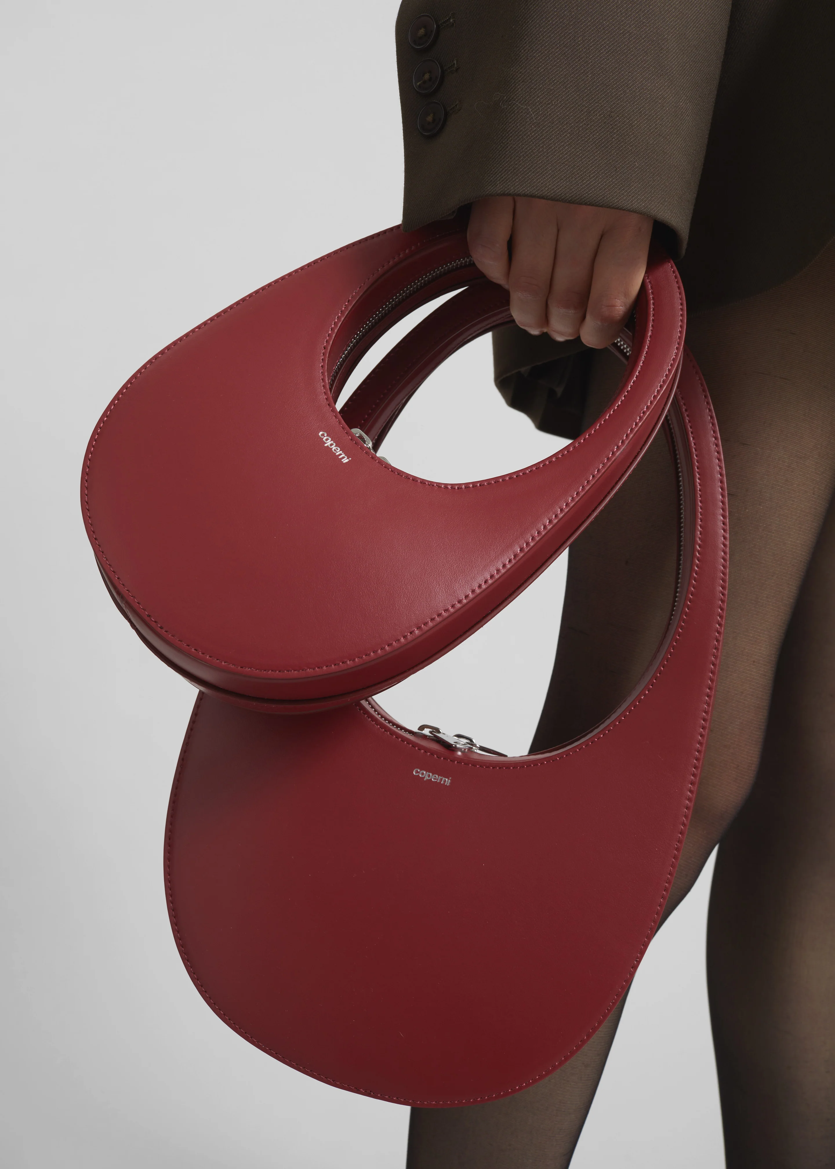 Coperni Mini Swipe Bag - Red - Image 4