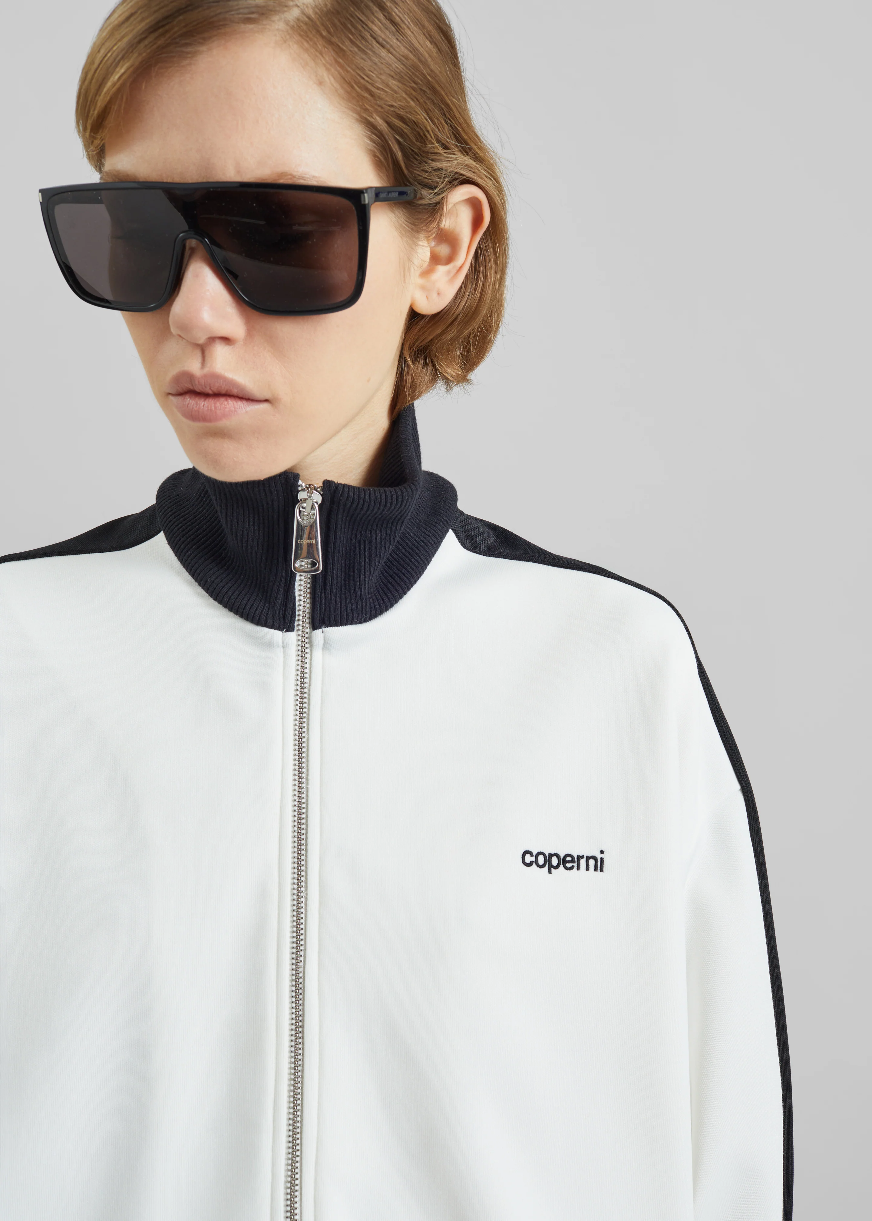 Coperni Oversized Track Jacket - White - Image 4