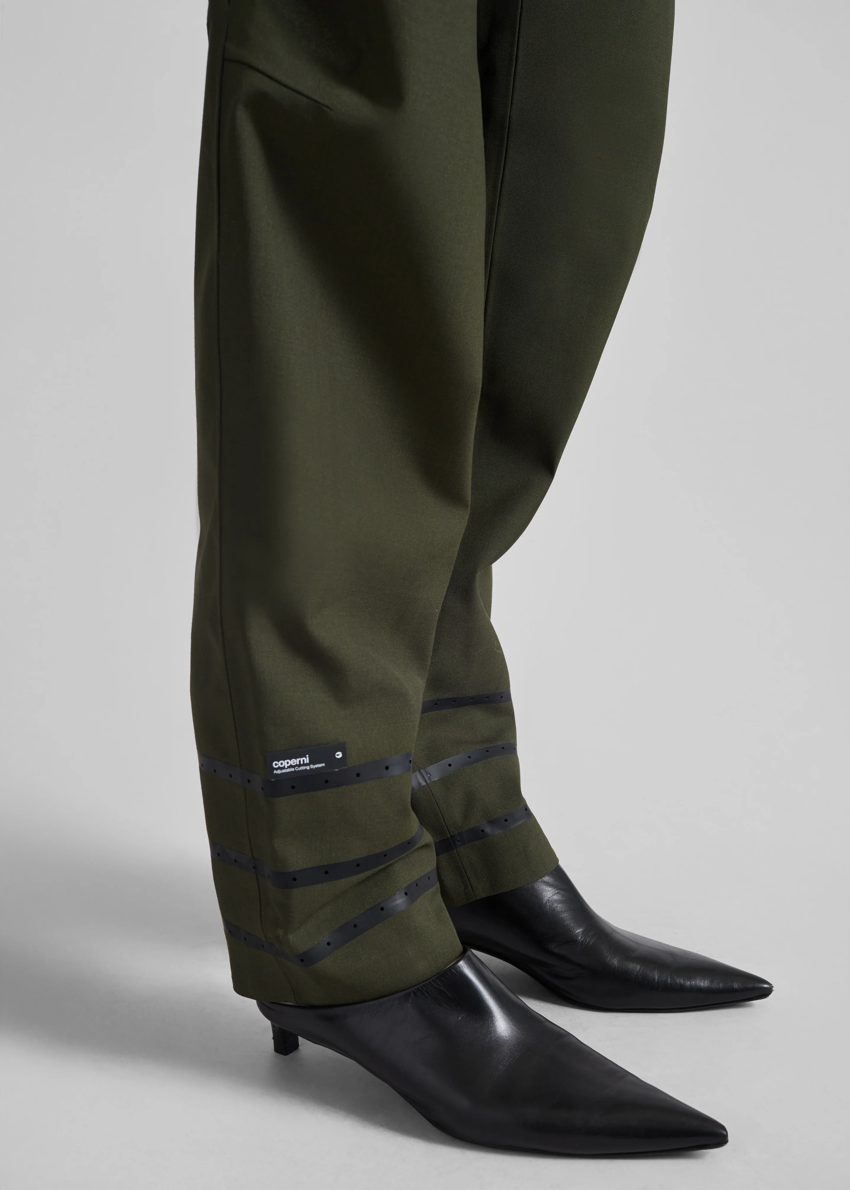 Coperni Technical Tailored Pants - Green - Image 2