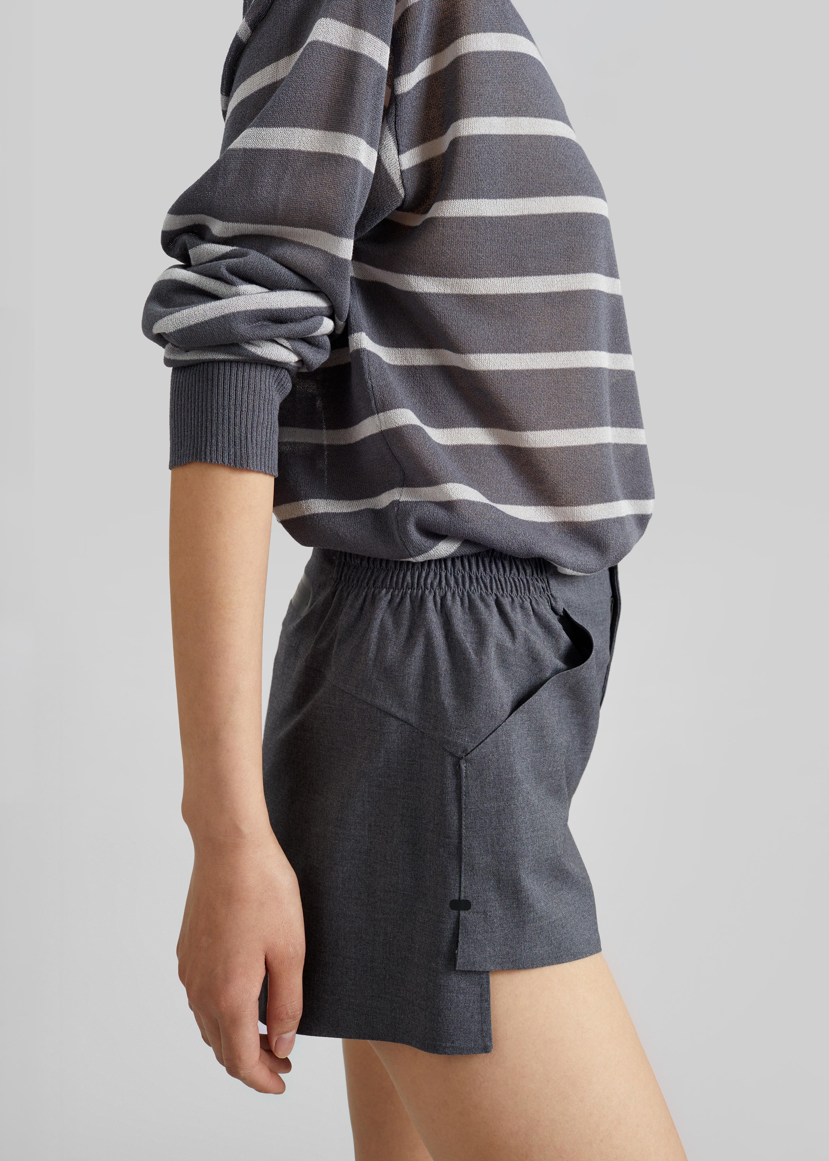 Coperni Technical Tailored Shorts - Grey - Image 7