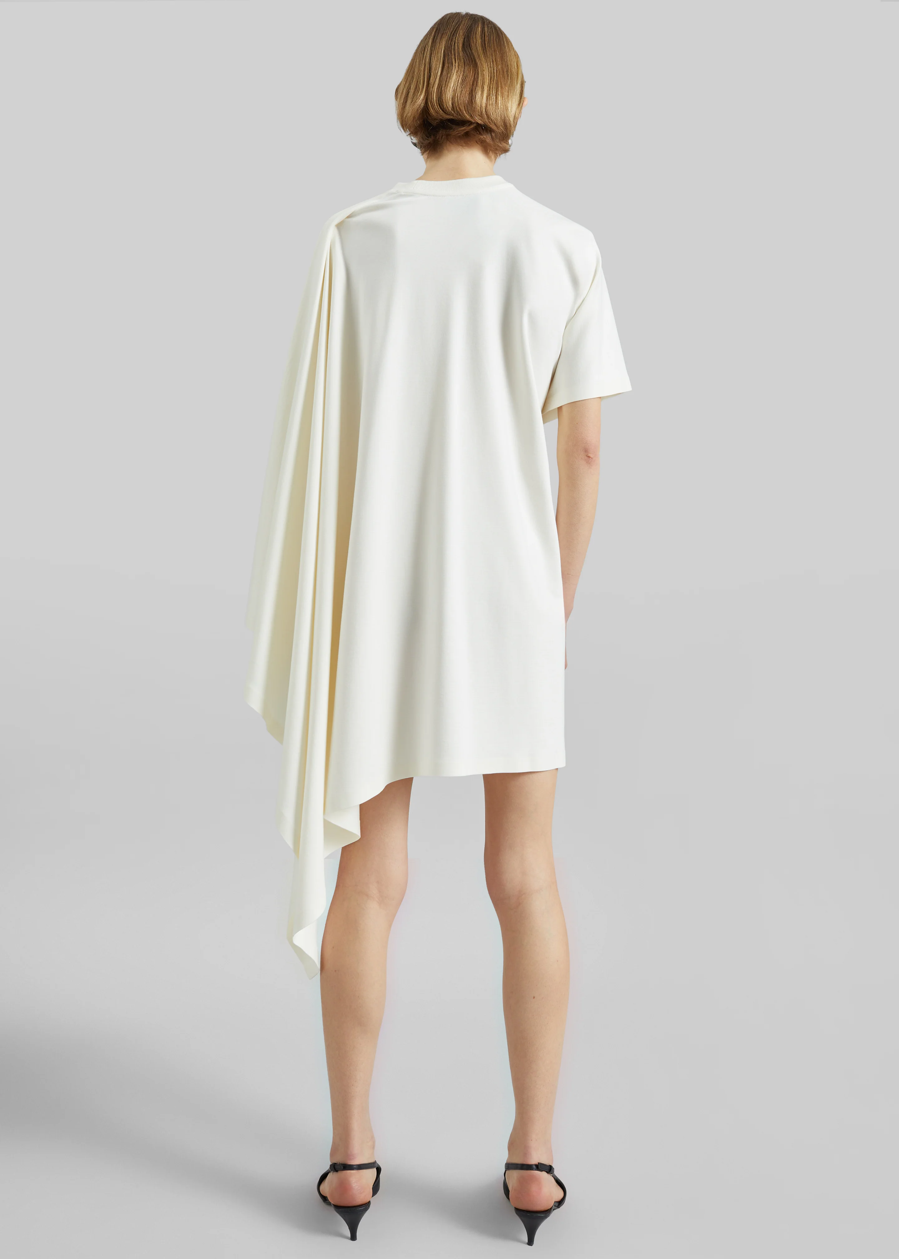 Coperni Zero Waste Draped Mini Dress - White - Image 5