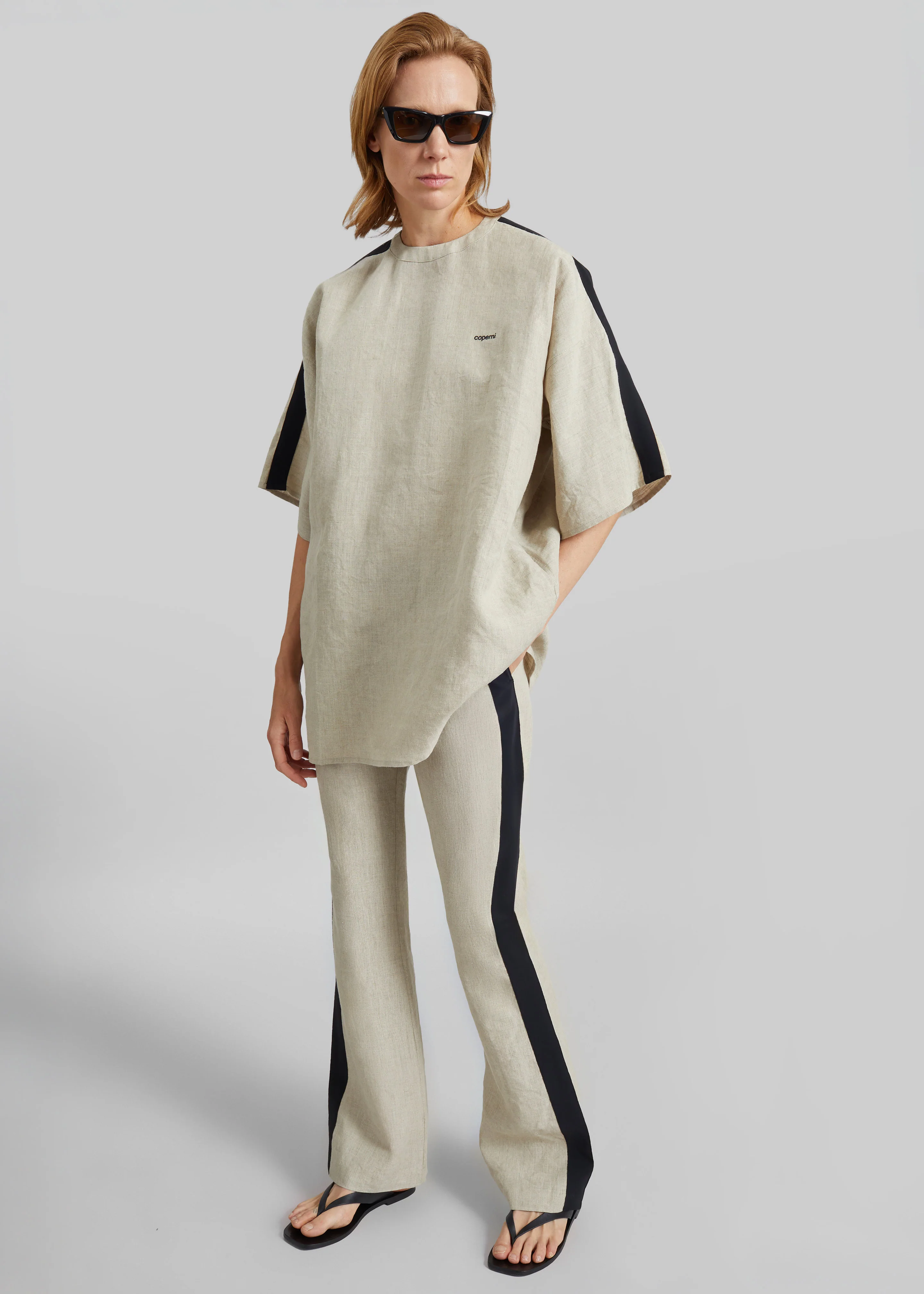 Coperni Zero Waste Tee - Beige - Image 3