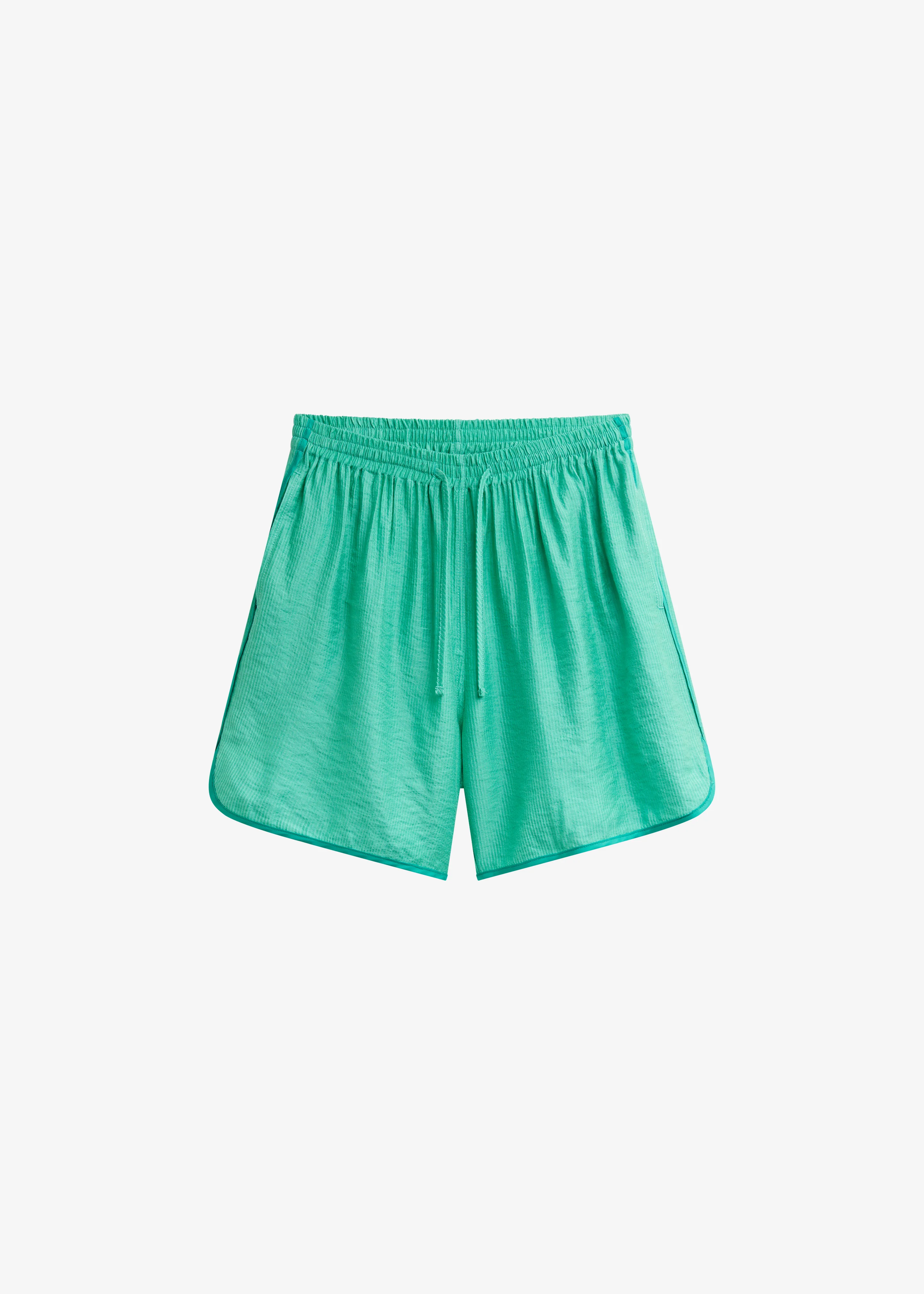 Coria Boxer Shorts - Green Stripe - Image 8