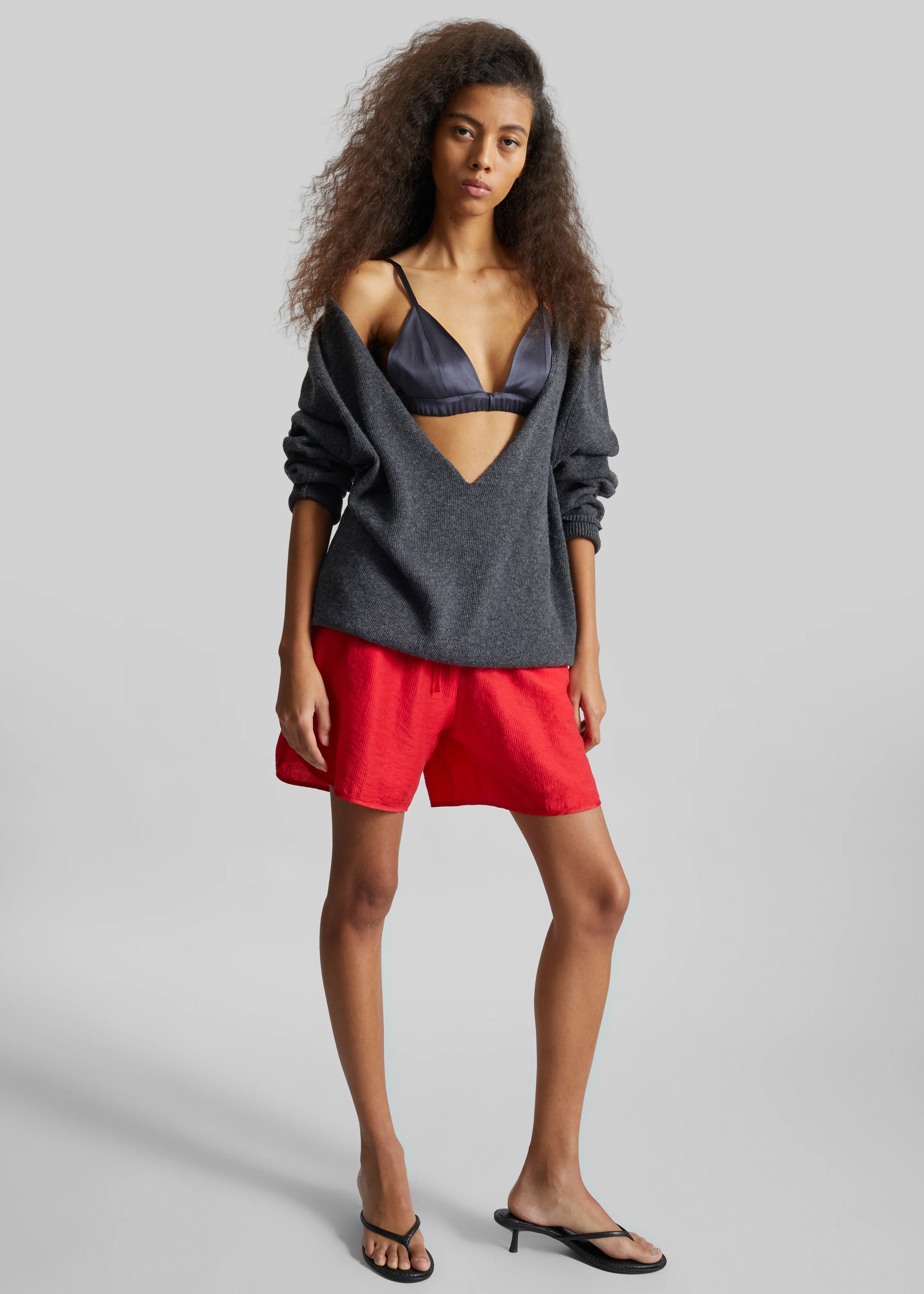 Coria Boxer Shorts - Red Stripe - Image 5