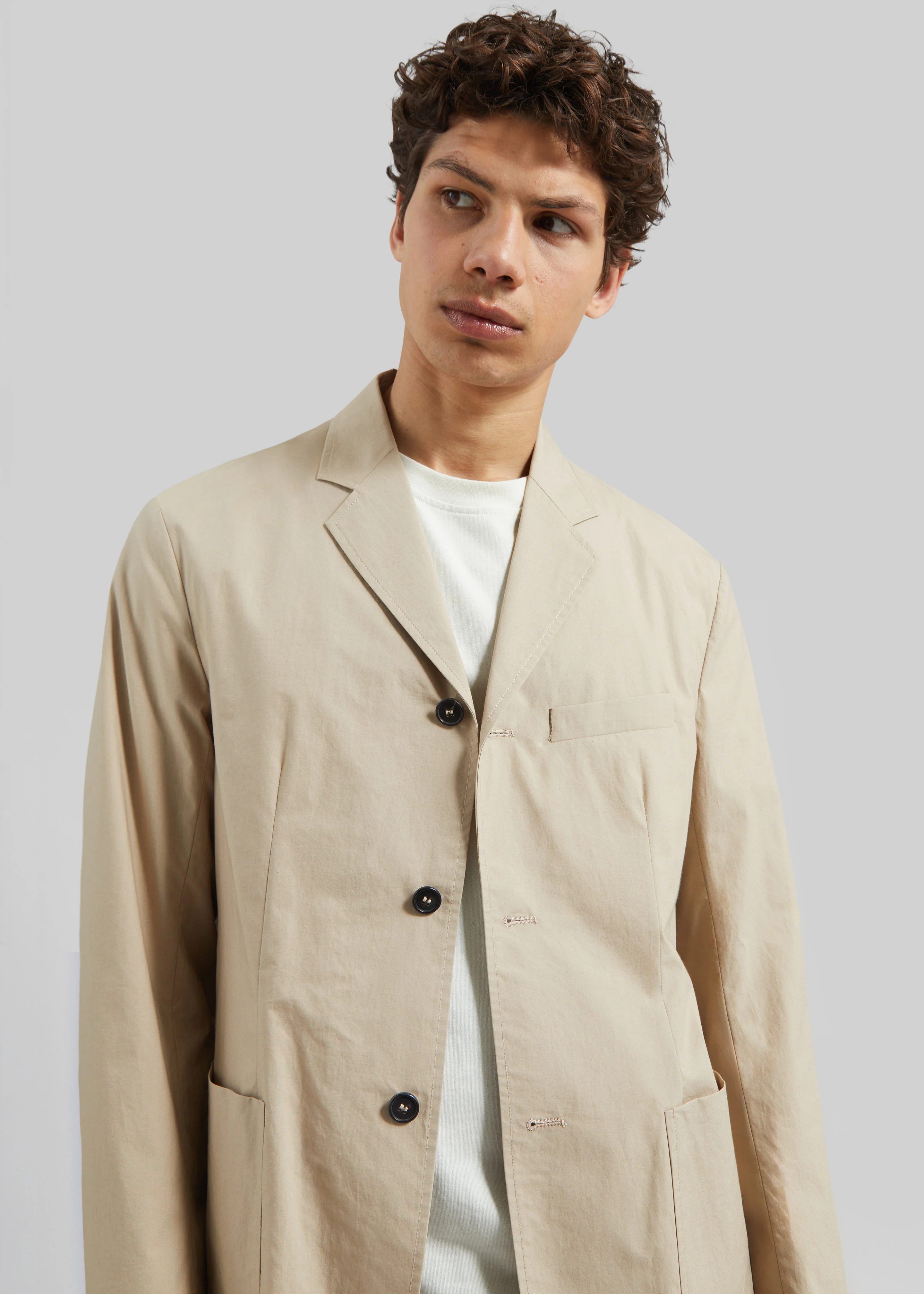 Covert Deconstructed Jacket - Beige - Image 4