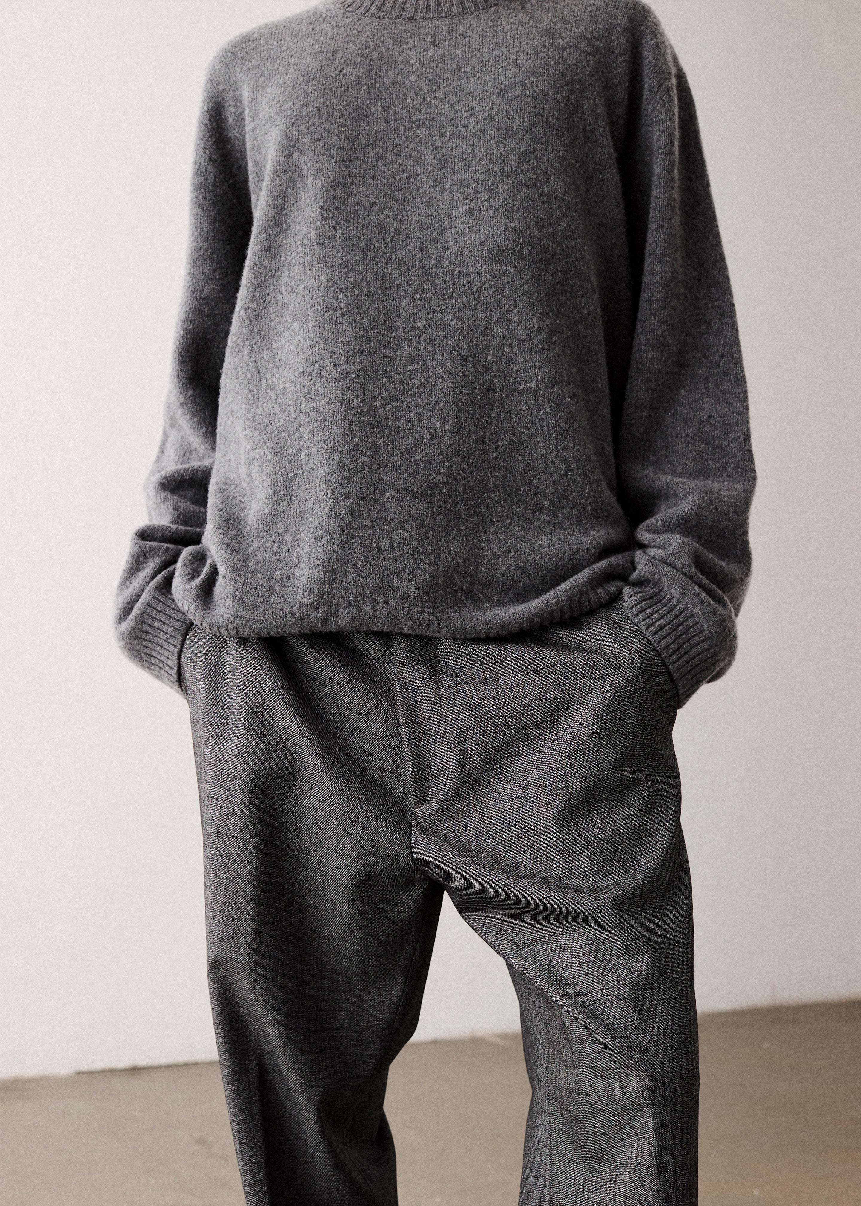 Covert Tailored Trousers - Grey - Image 2