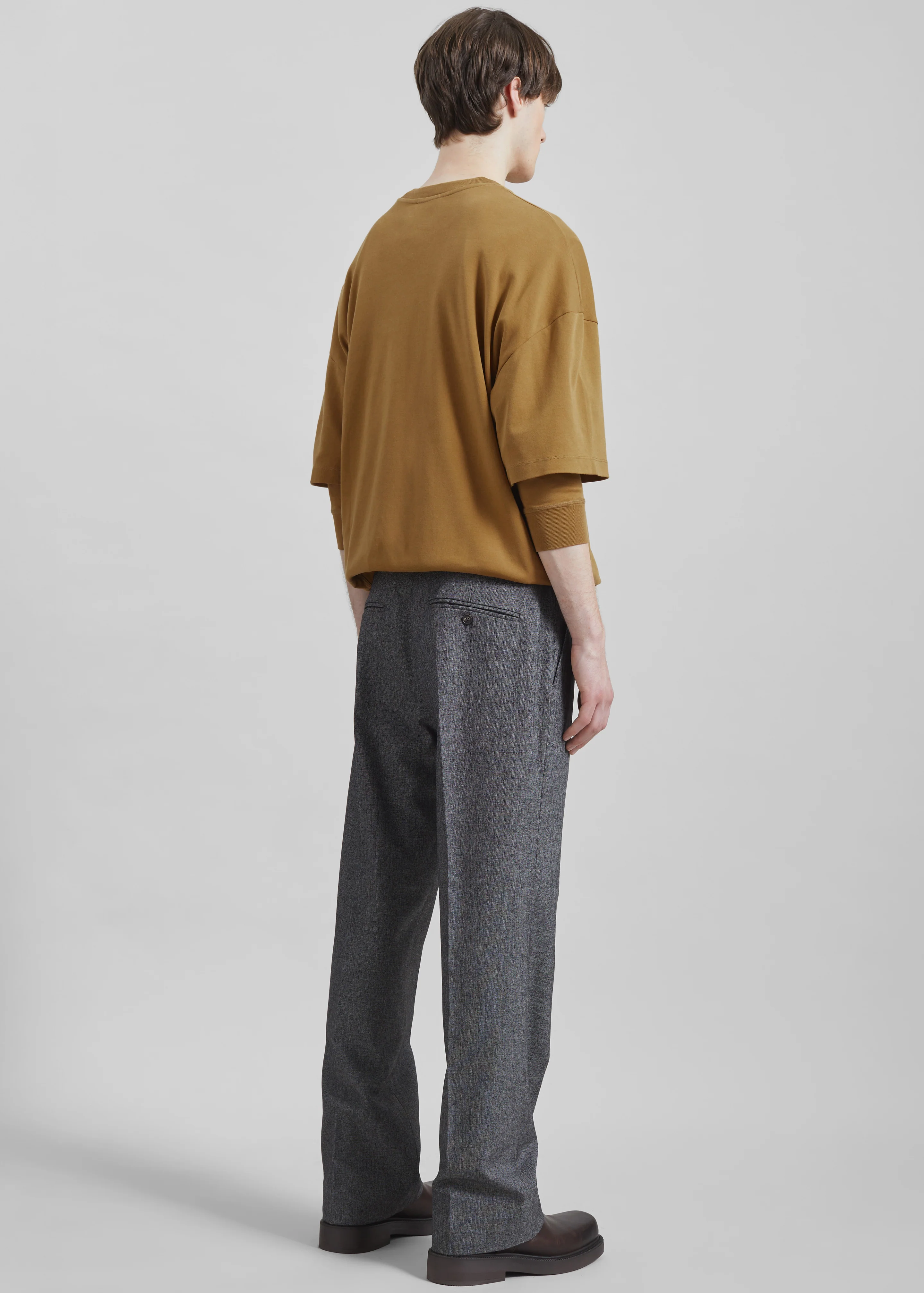 Covert Tailored Trousers - Grey - Image 9