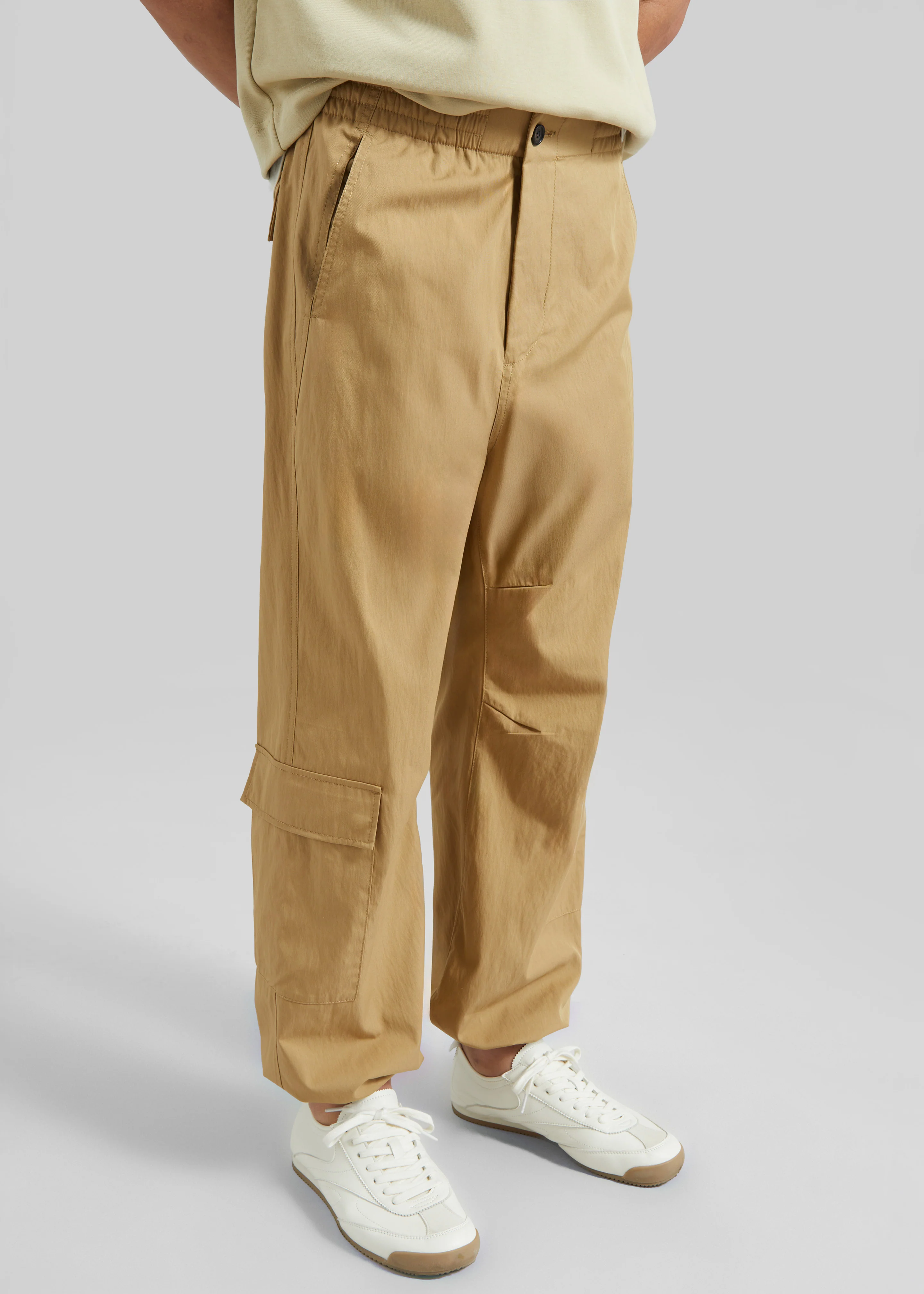 Covert Track Pants - Beige - Image 5