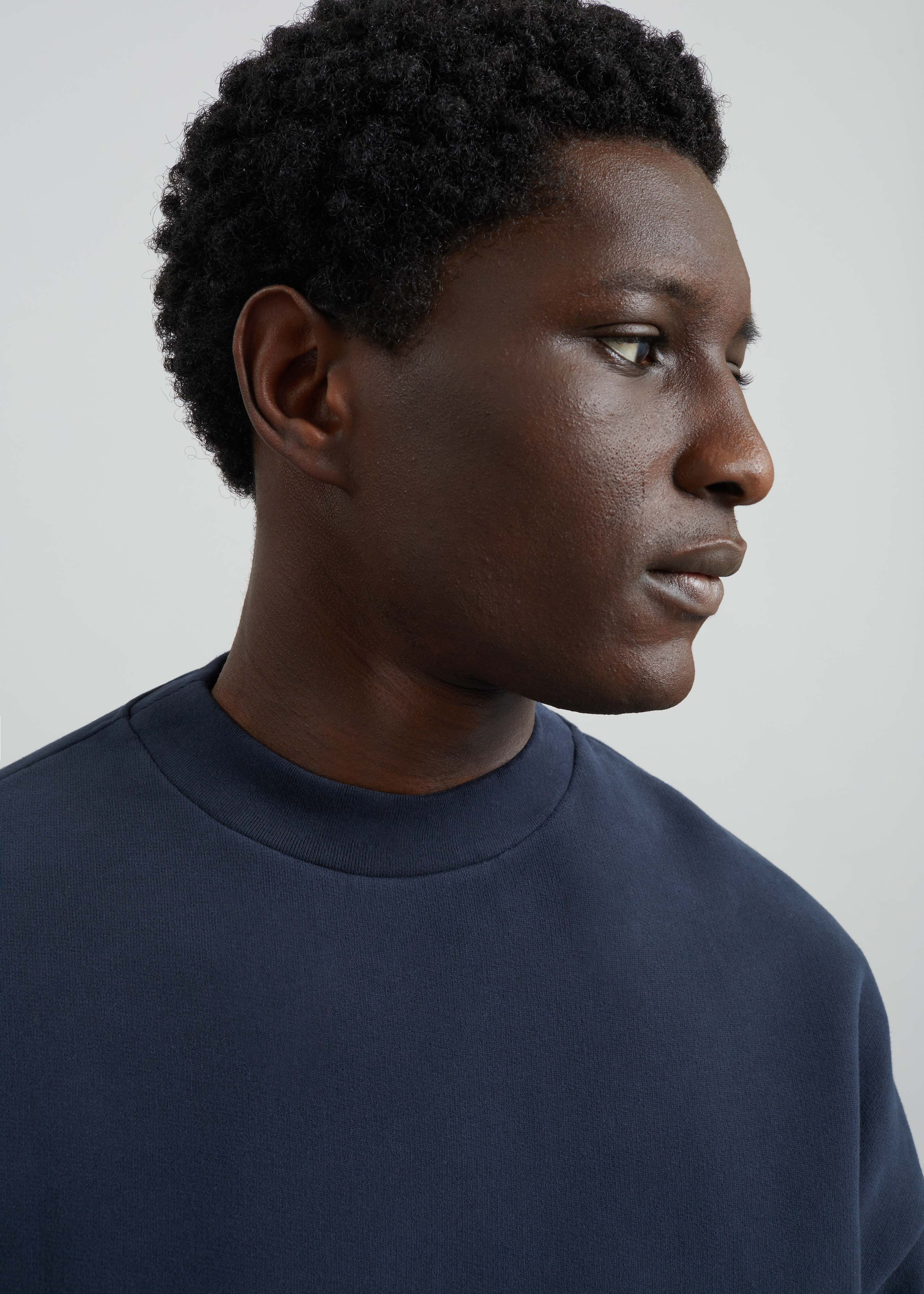Darkpark Ben Crewneck Sweatshirt - Blue Navy - Image 3