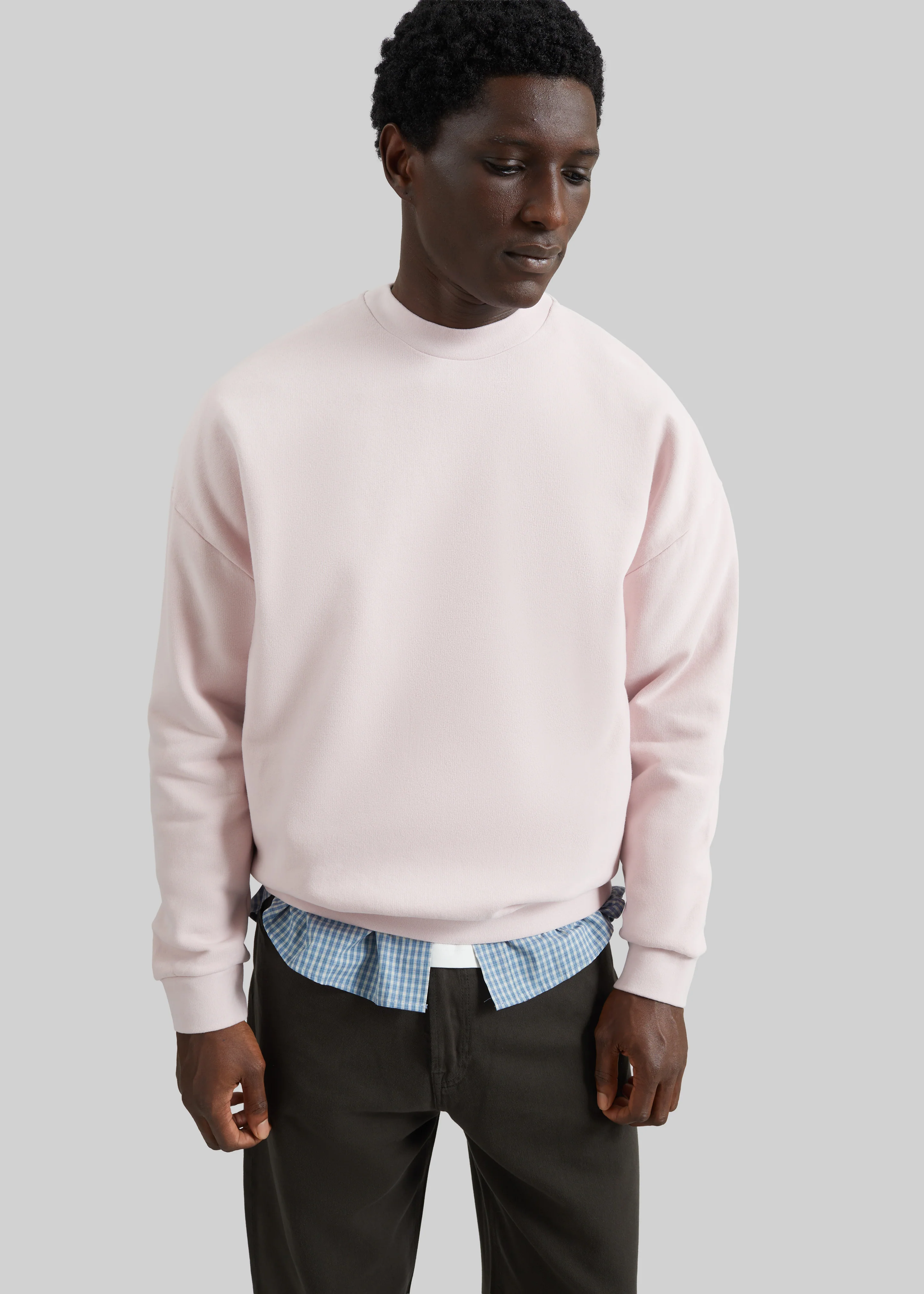 Darkpark Ben Crewneck Sweatshirt - Pink - Image 6