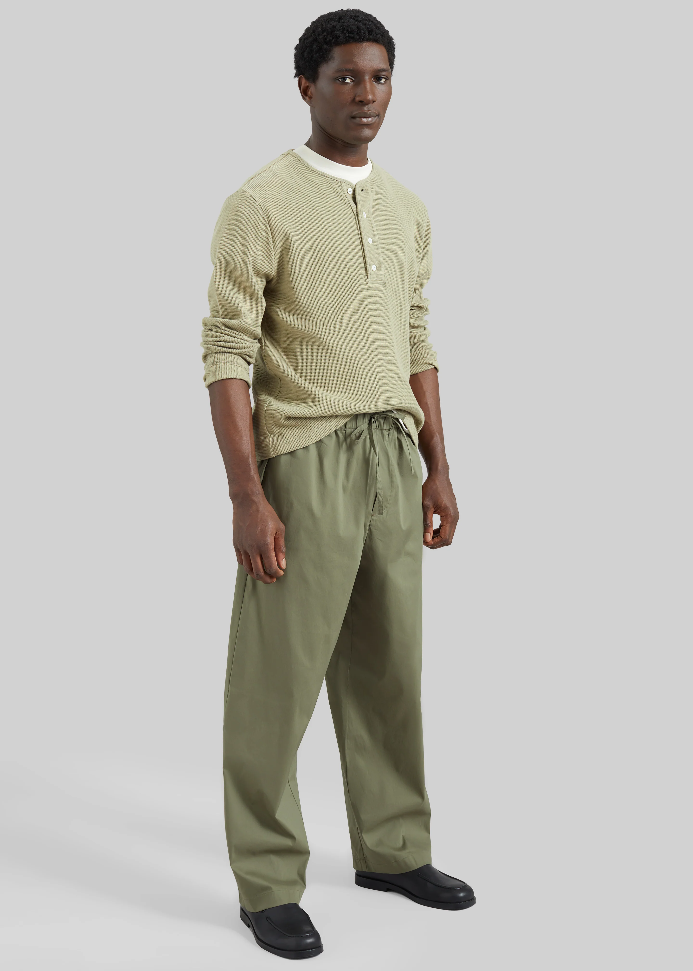 Darkpark Ian Jogger Fit Pants - Military Green - Image 5
