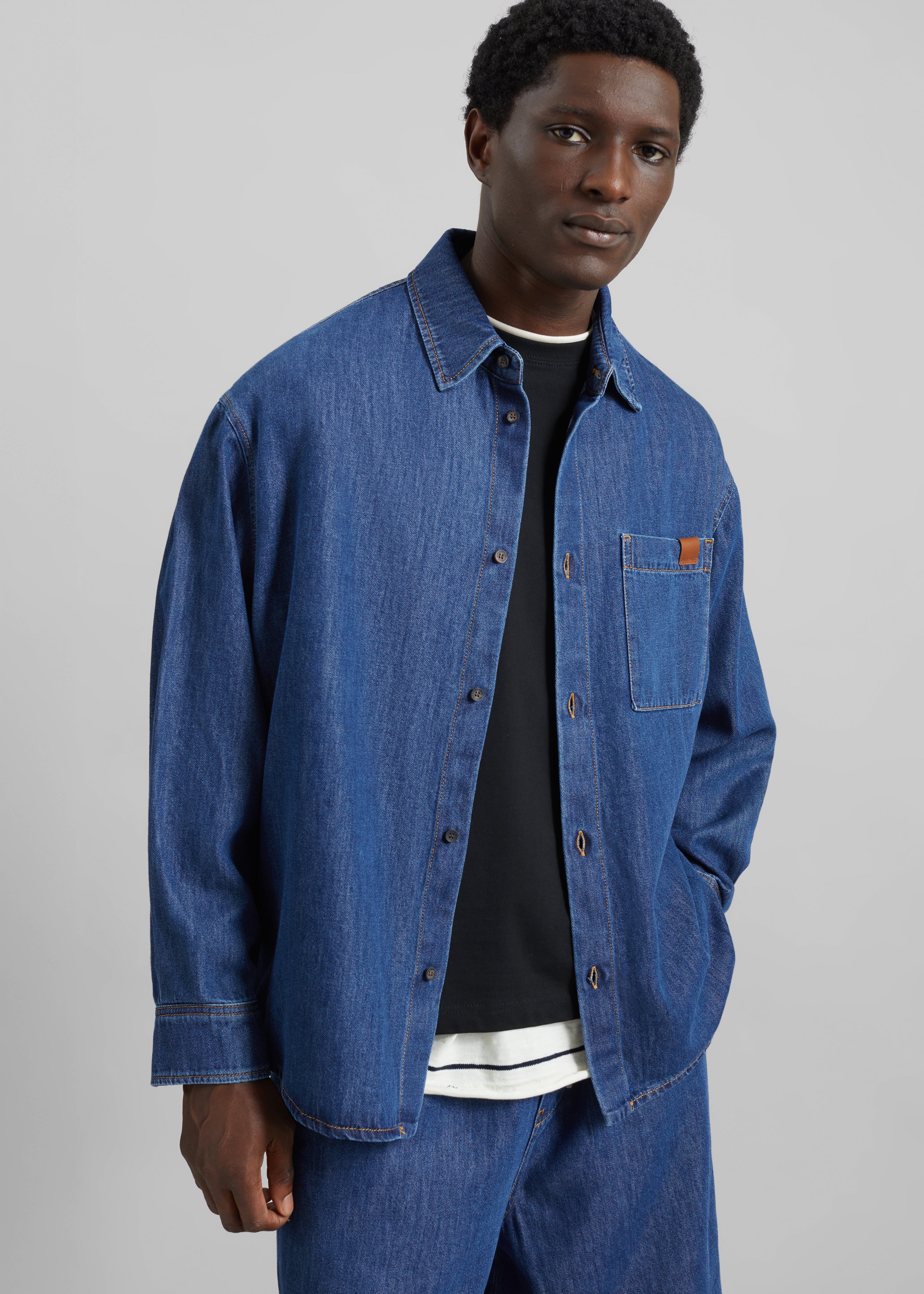 Darkpark Keanu Patch Pocket Shirt - Medium Full - Image 5