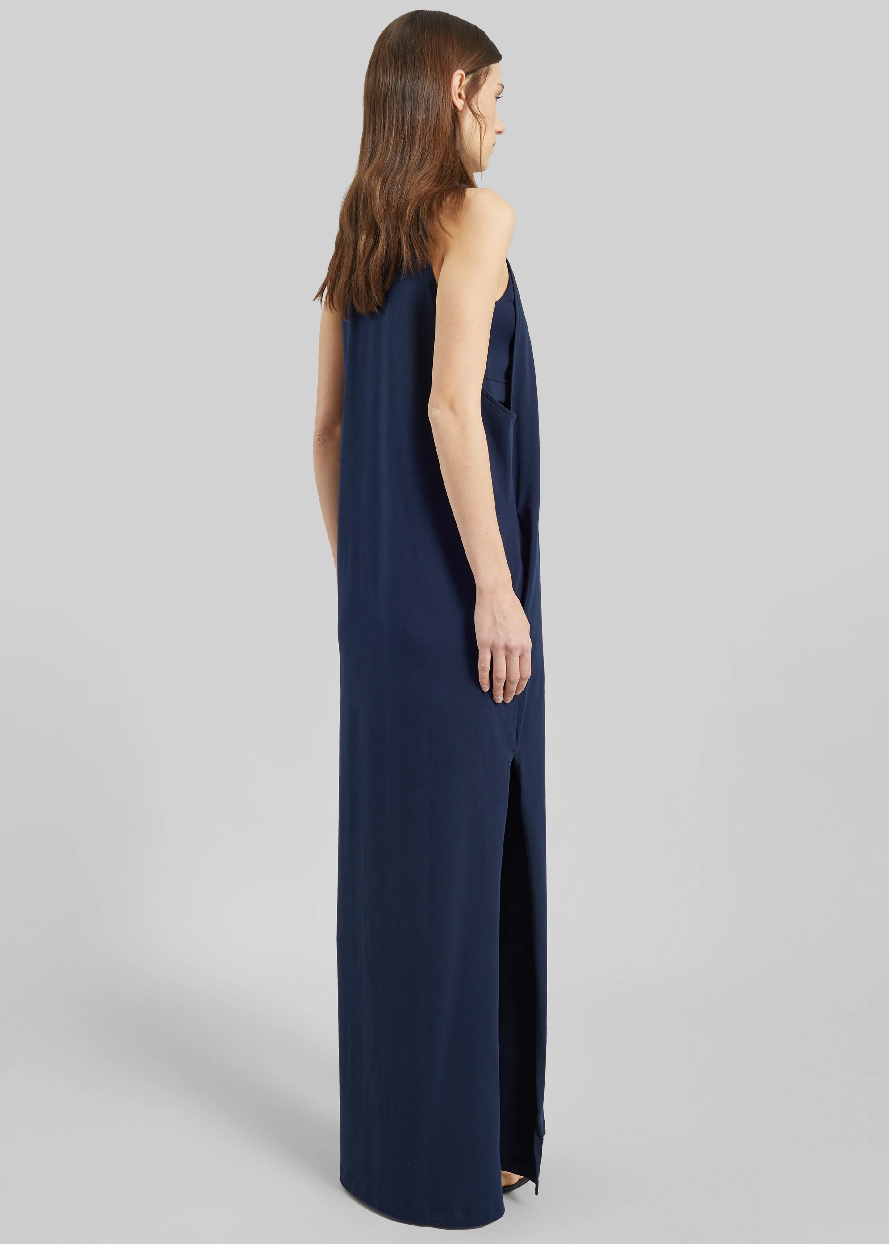 Darkpark Milla Jersey Dress - Dark Navy - Image 7