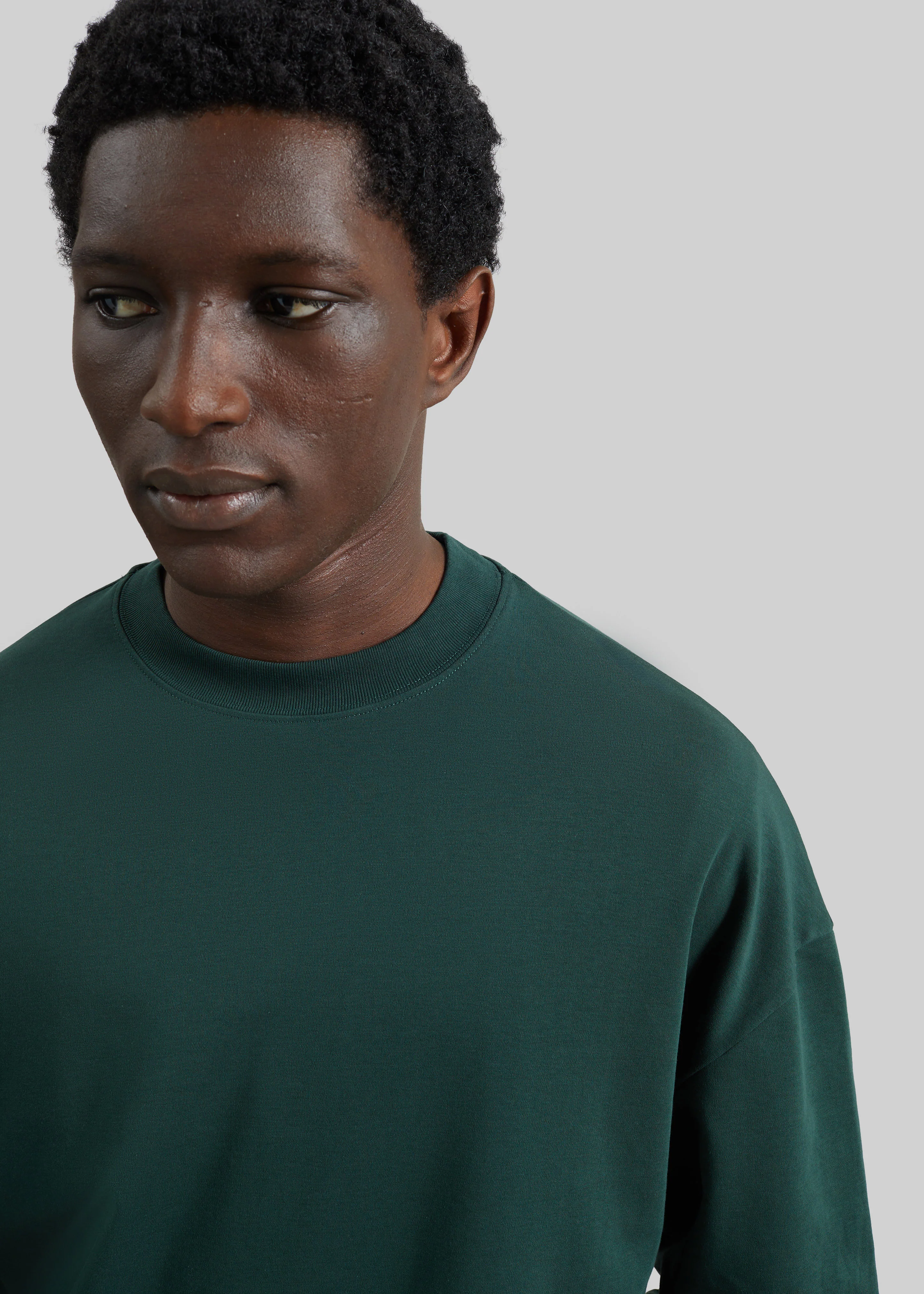 Darkpark Troy Double Sleeve Tee - Forest Green - Image 5