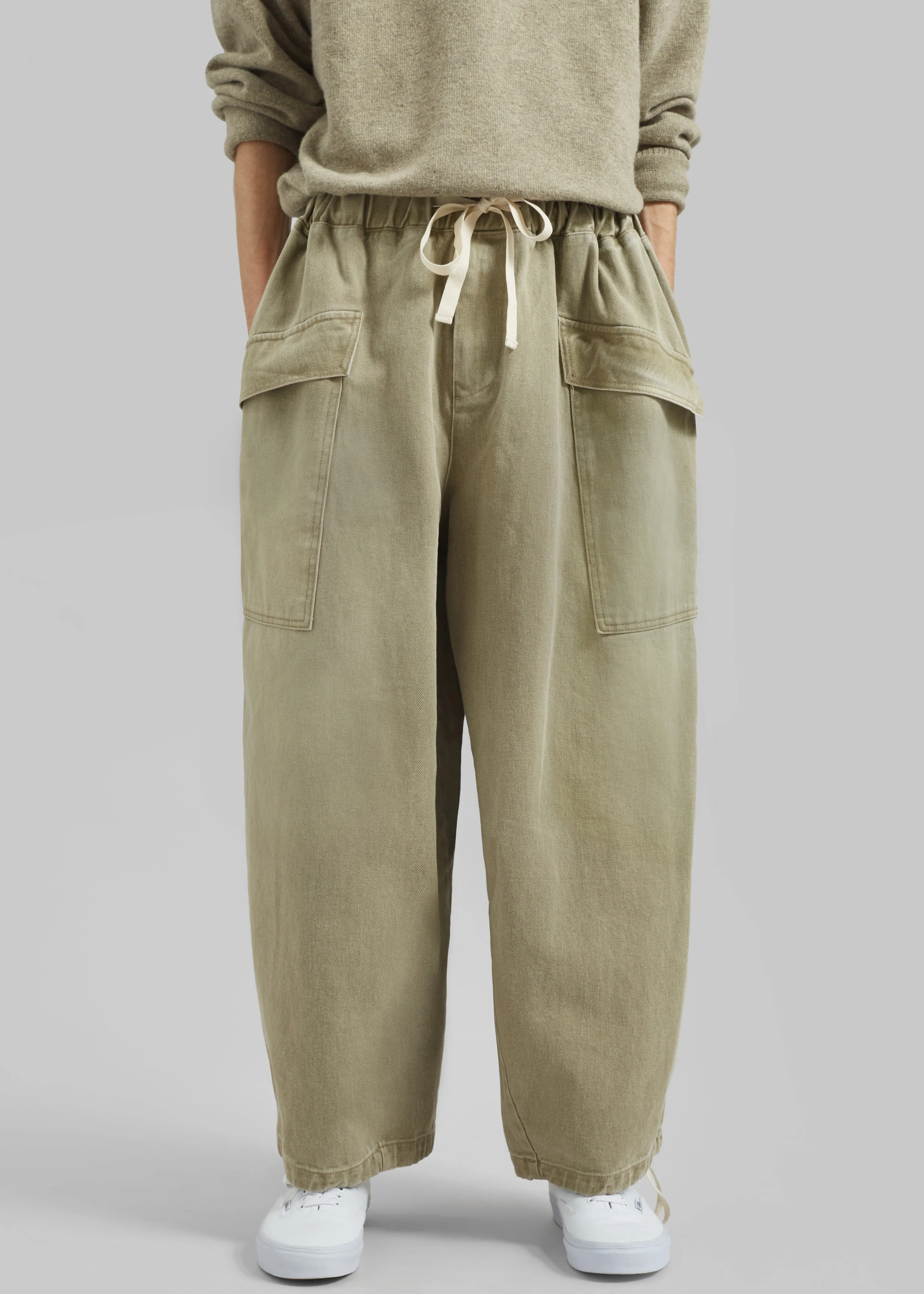 Dassel Balloon Pants - Light Taupe - Image 4