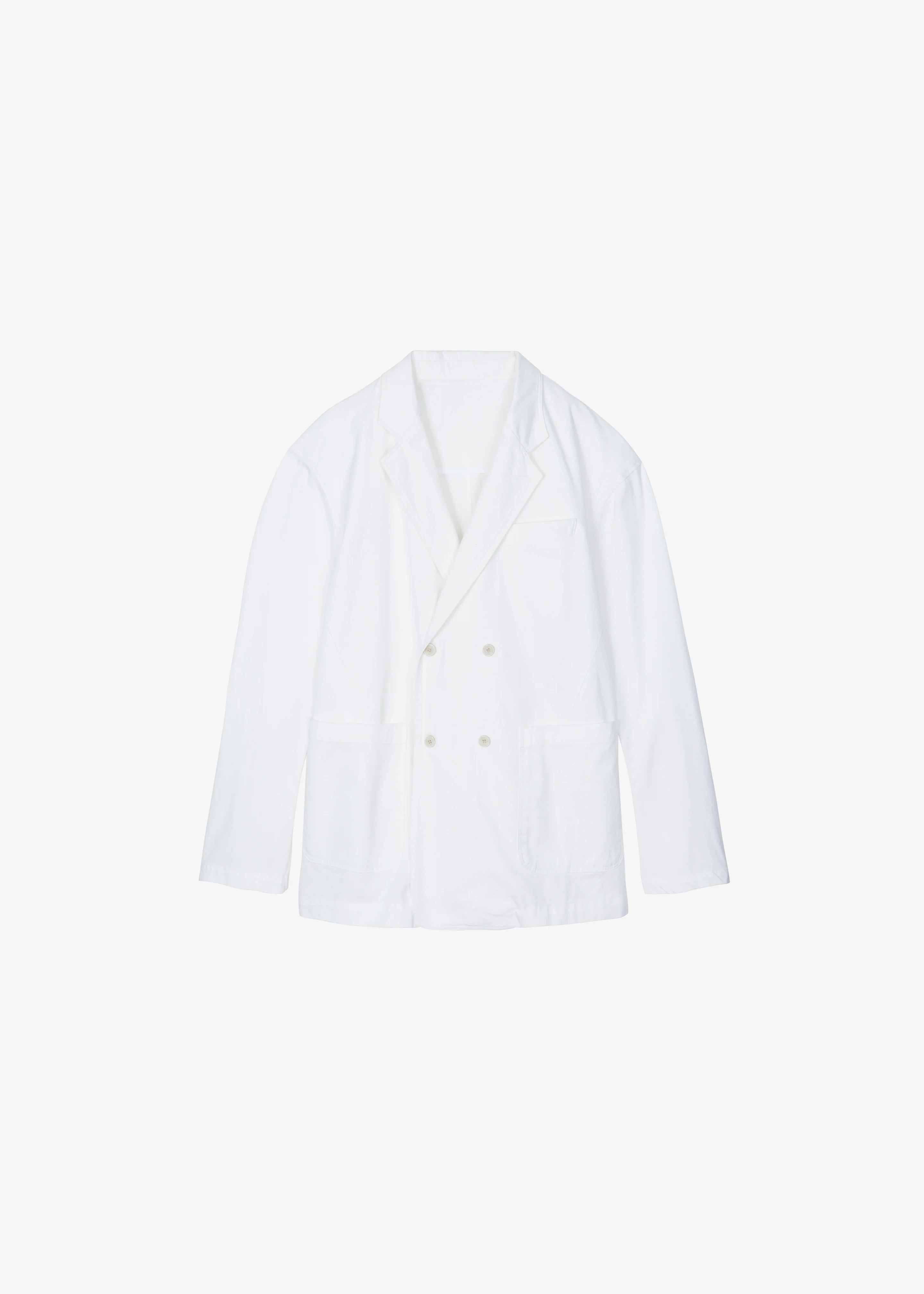 Denaye Cotton Blazer - White - Image 9