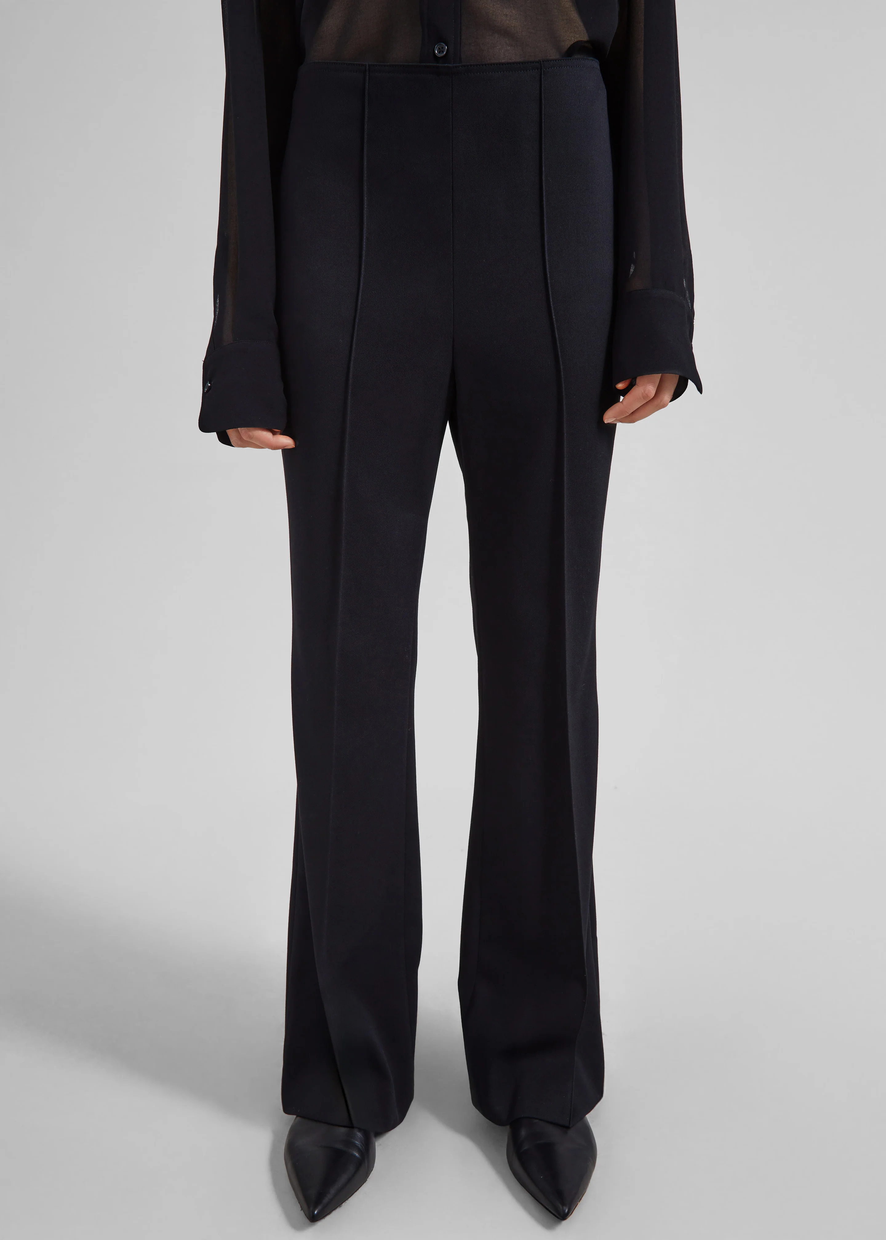 Dorotea Flared Pants - Black - Image 4